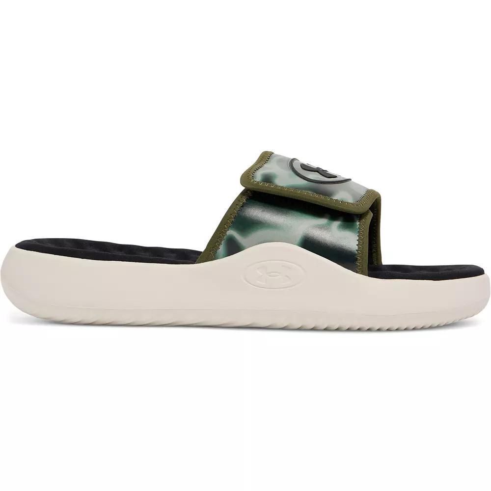 Under Armour Ignite Pro 8 Men's Graphic Slide Sandals, Size: 14, Marine Od Green Product Image