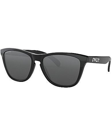 Oakley Unisex OO9013 Frogskins 55mm Square Sunglasses - Matte Black/Prizm Violet Product Image