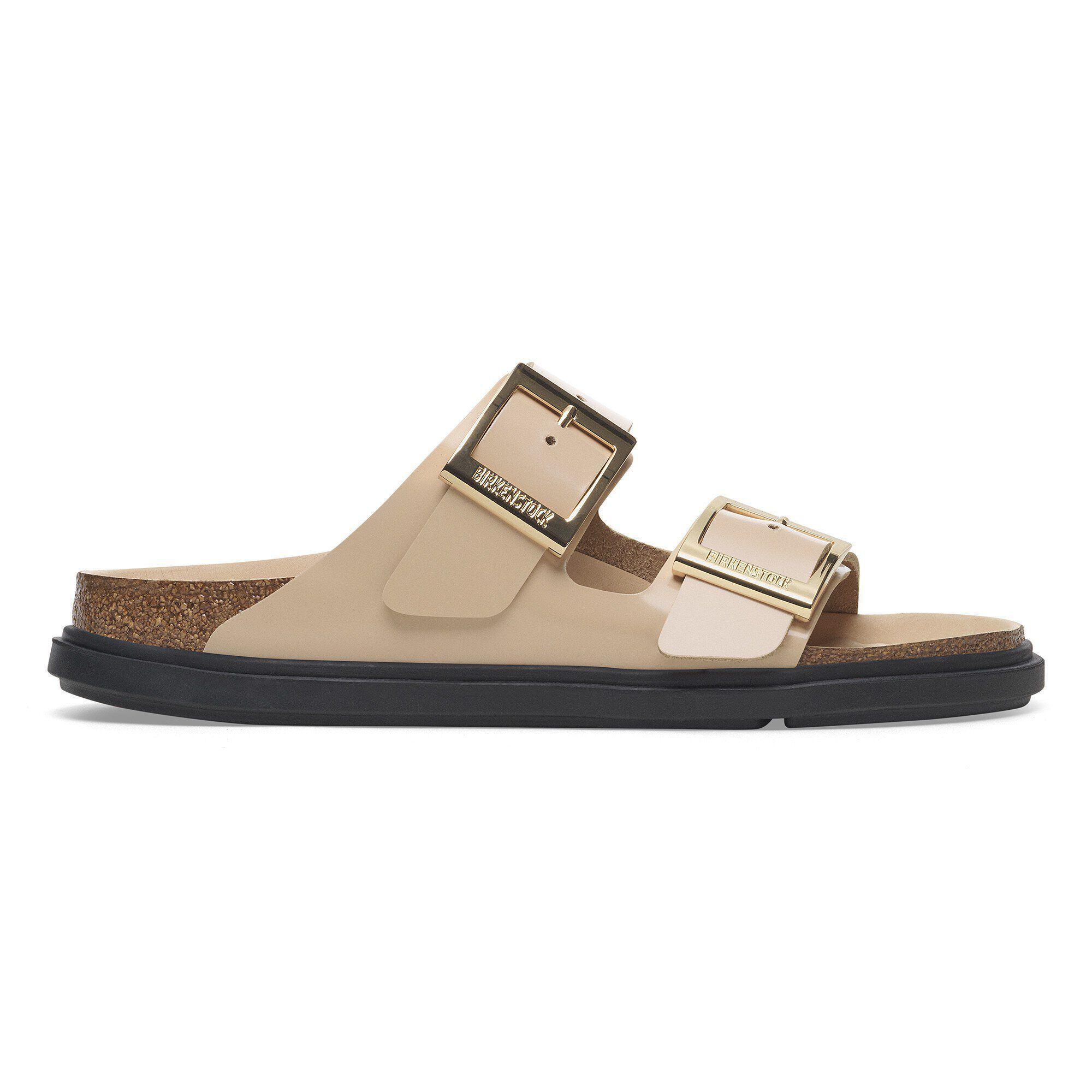 Arizona Droplet Buckle Natural Leather Patent Product Image