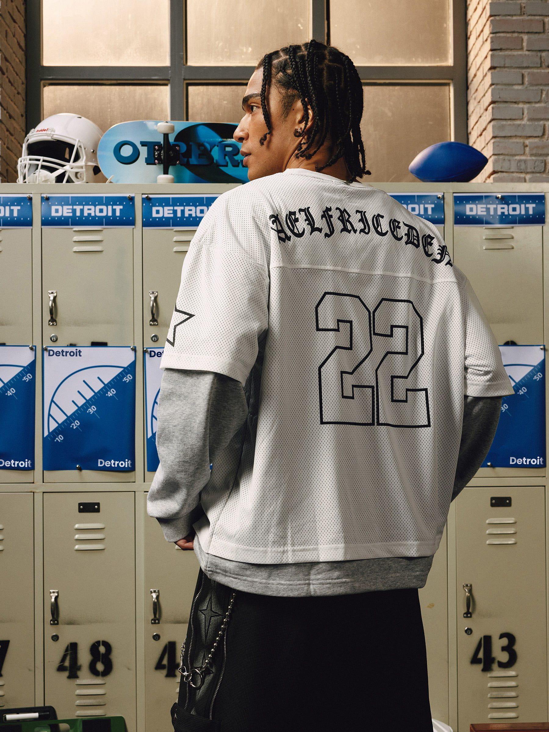 Aelfric Eden 22 Jersey Mesh Print Tee Product Image