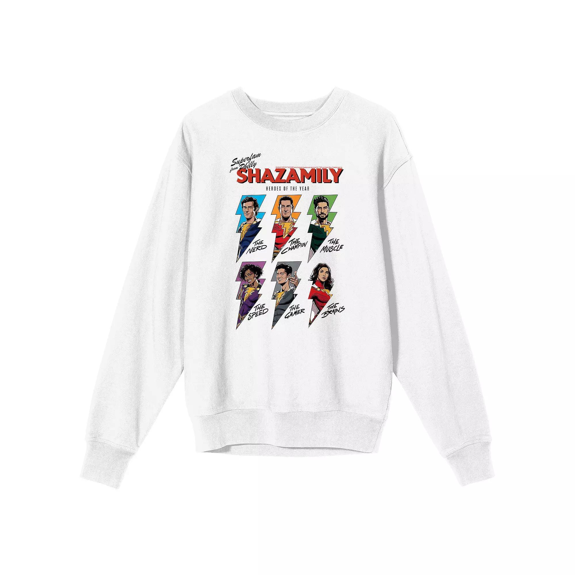 Mens Shazam 2 Fury Of The Gods Shazamily Heroes of the Year Long Sleeve Graphic Tee Product Image