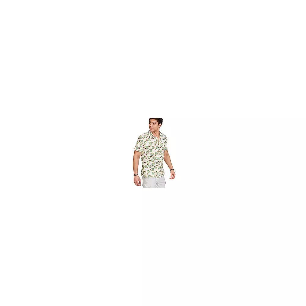 Mens WEARFIRST Short Sleeve Jersey Button Front Shirt Product Image
