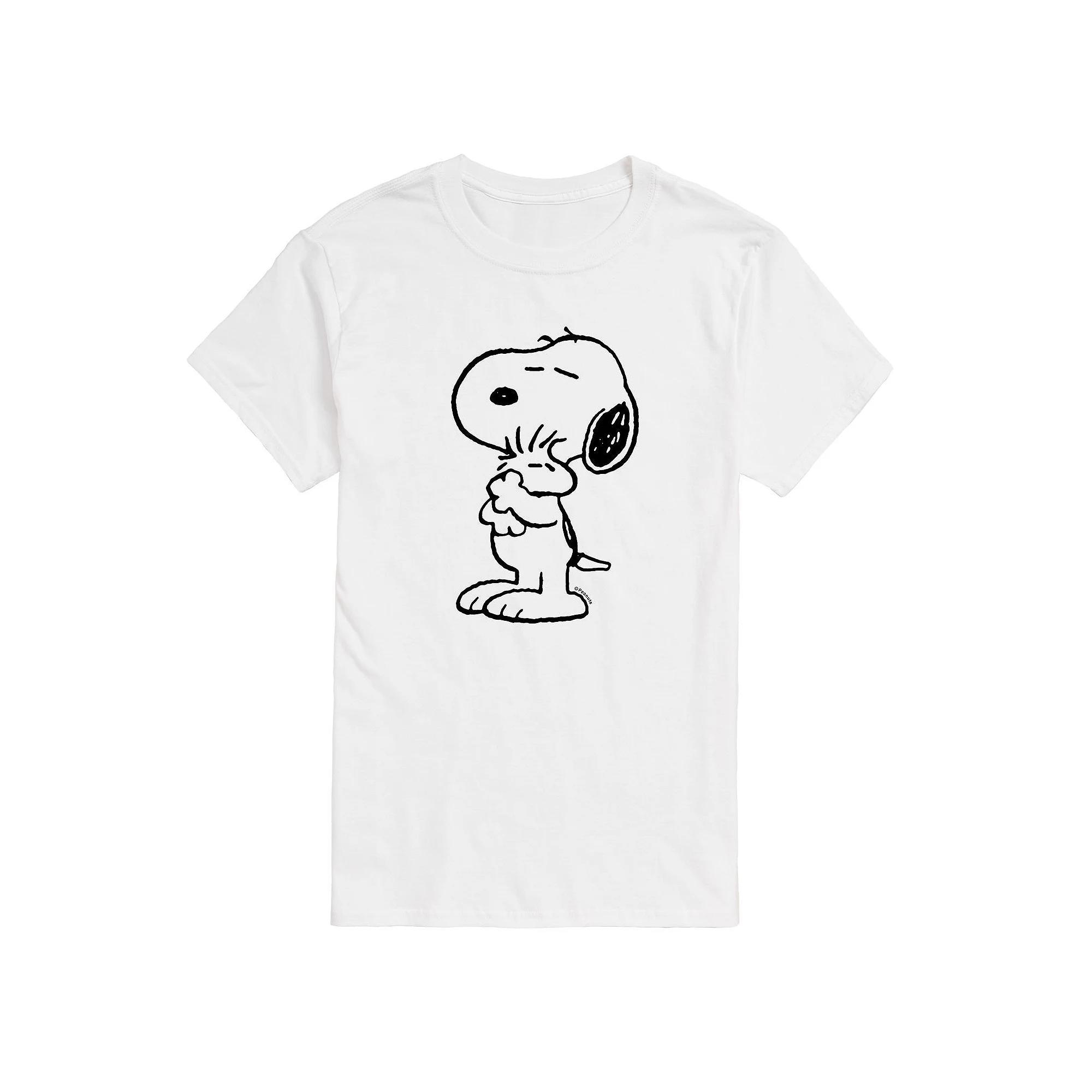 Mens Peanuts Snoopy Love Woodstock Tee Product Image