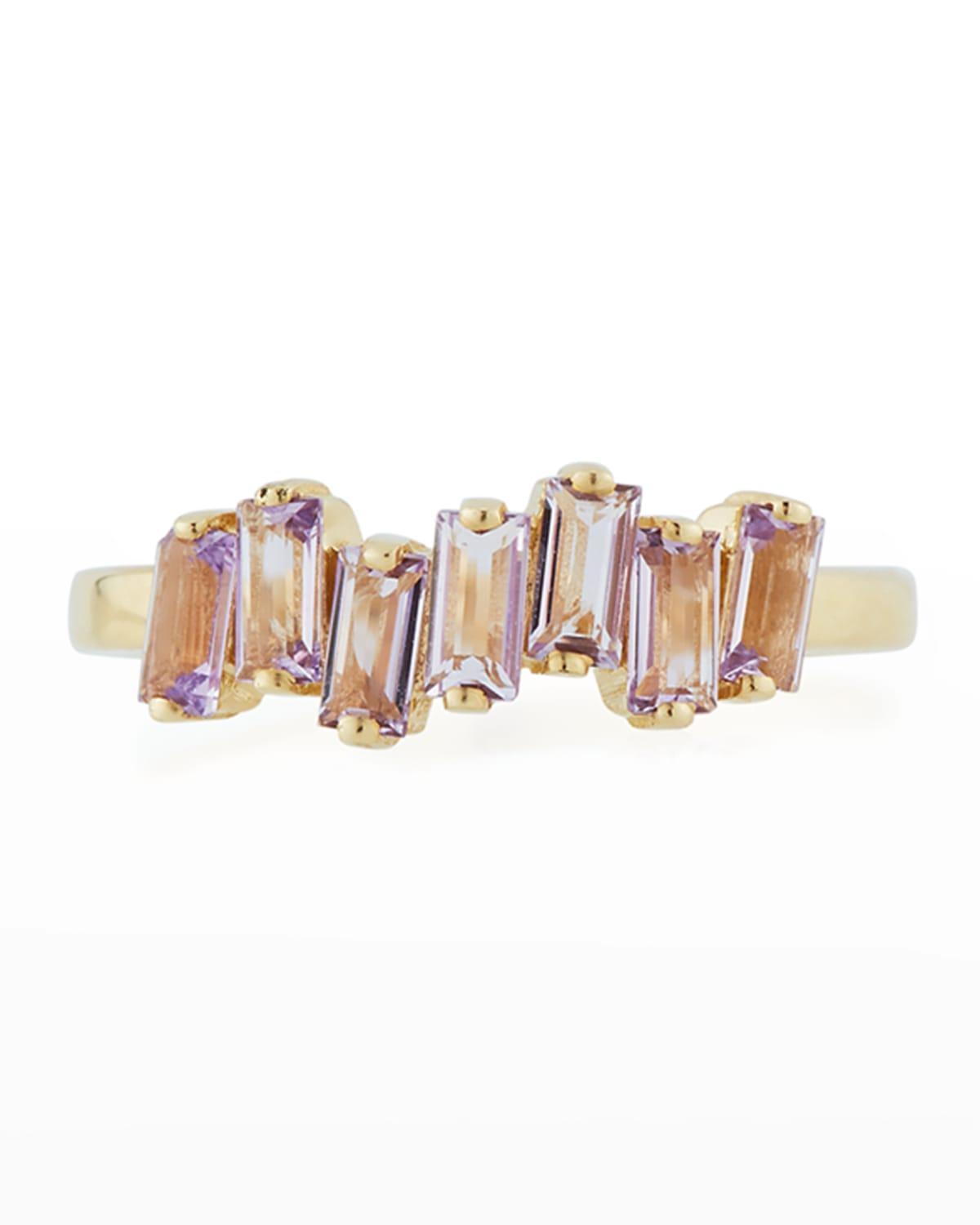 14k Gold Amalfi Wave Band Ring Product Image
