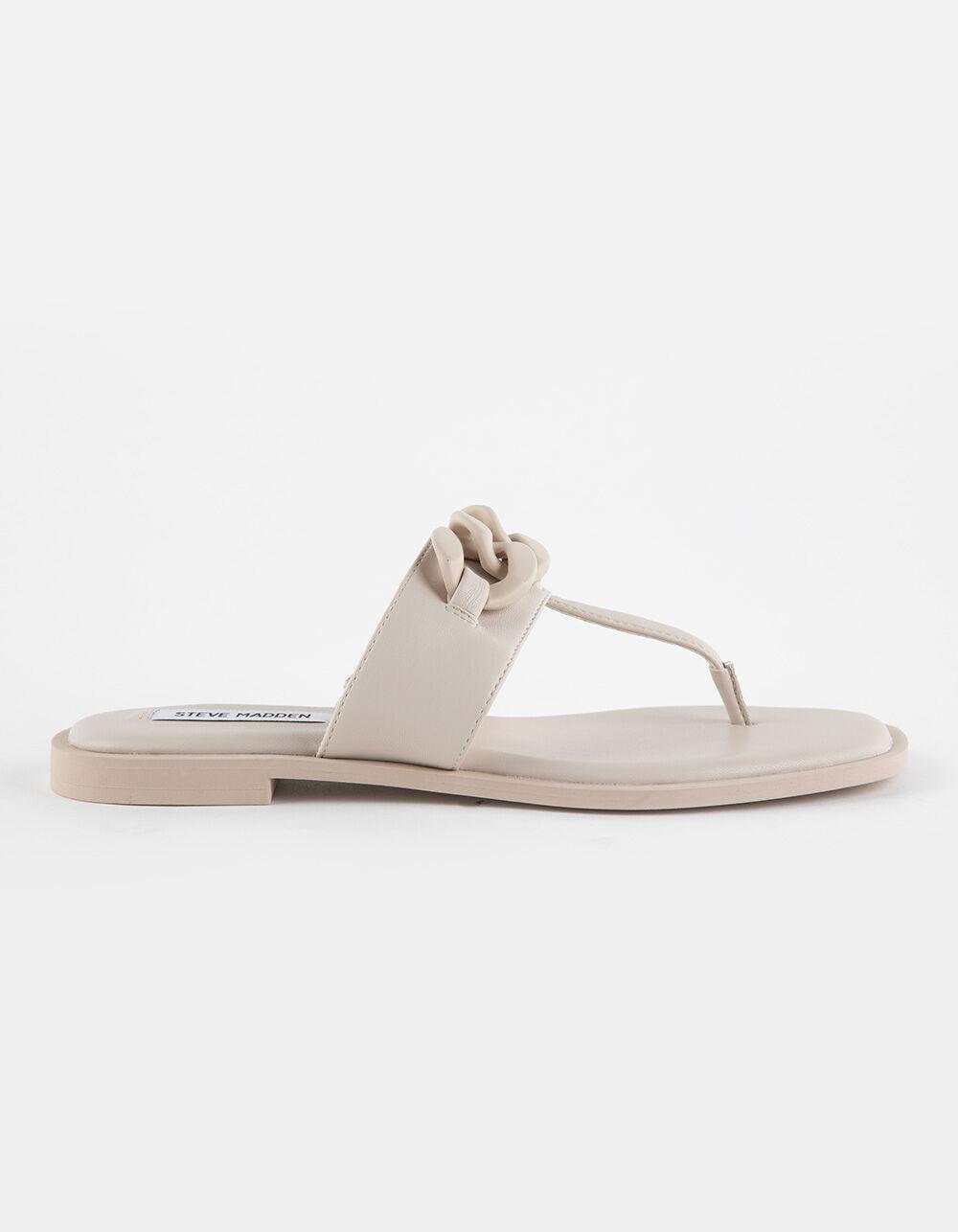STEVE MADDEN Artistt Womens Flip Flops - TAN Product Image