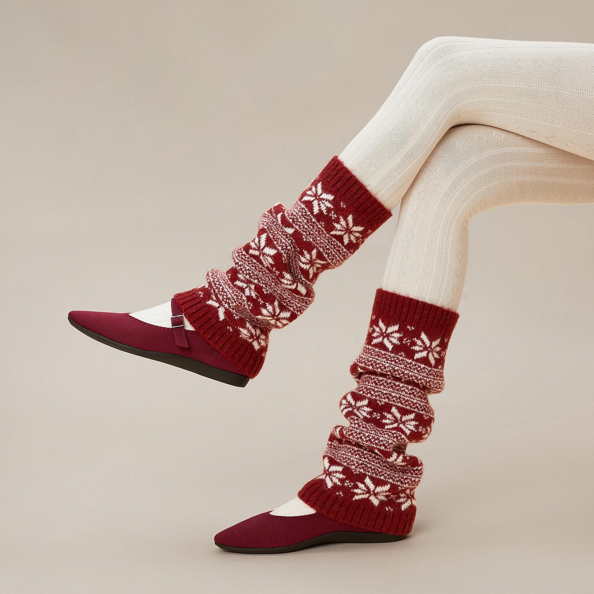 Stylish and Cozy Leg Warmers - The Perfect Companion for Your Shoes Product Image