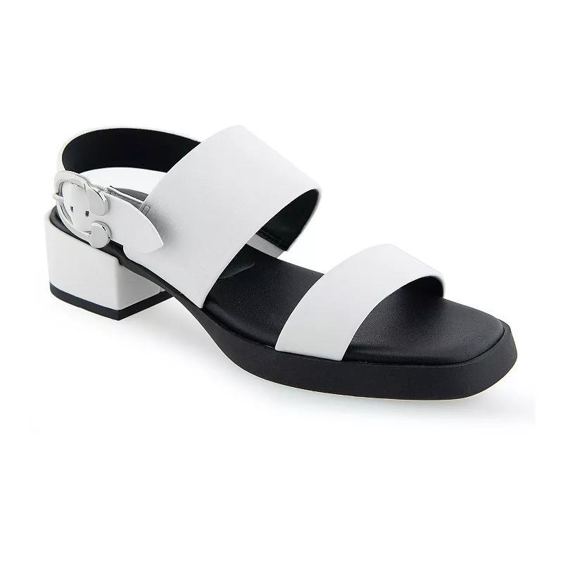 Aerosoles Dove Women's Dress Sandals, Size: 8, White Pu Product Image
