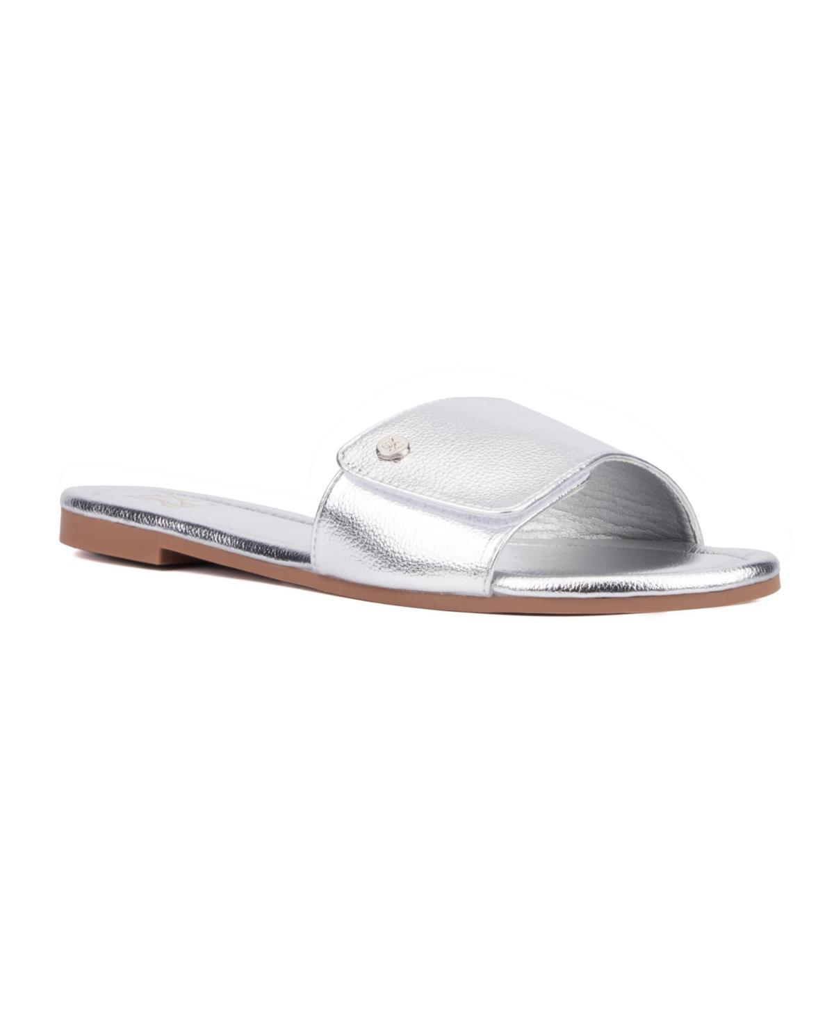 New York & Company Adelle Womens Slide Sandals Product Image