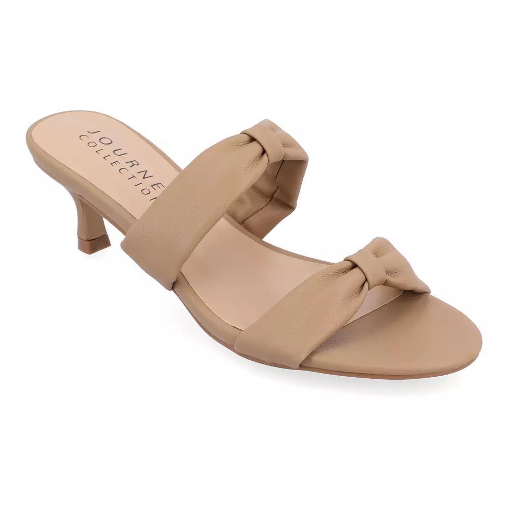 Journee Dyllan Women's Dressy Pumps, Size: 9.5, Beige Product Image