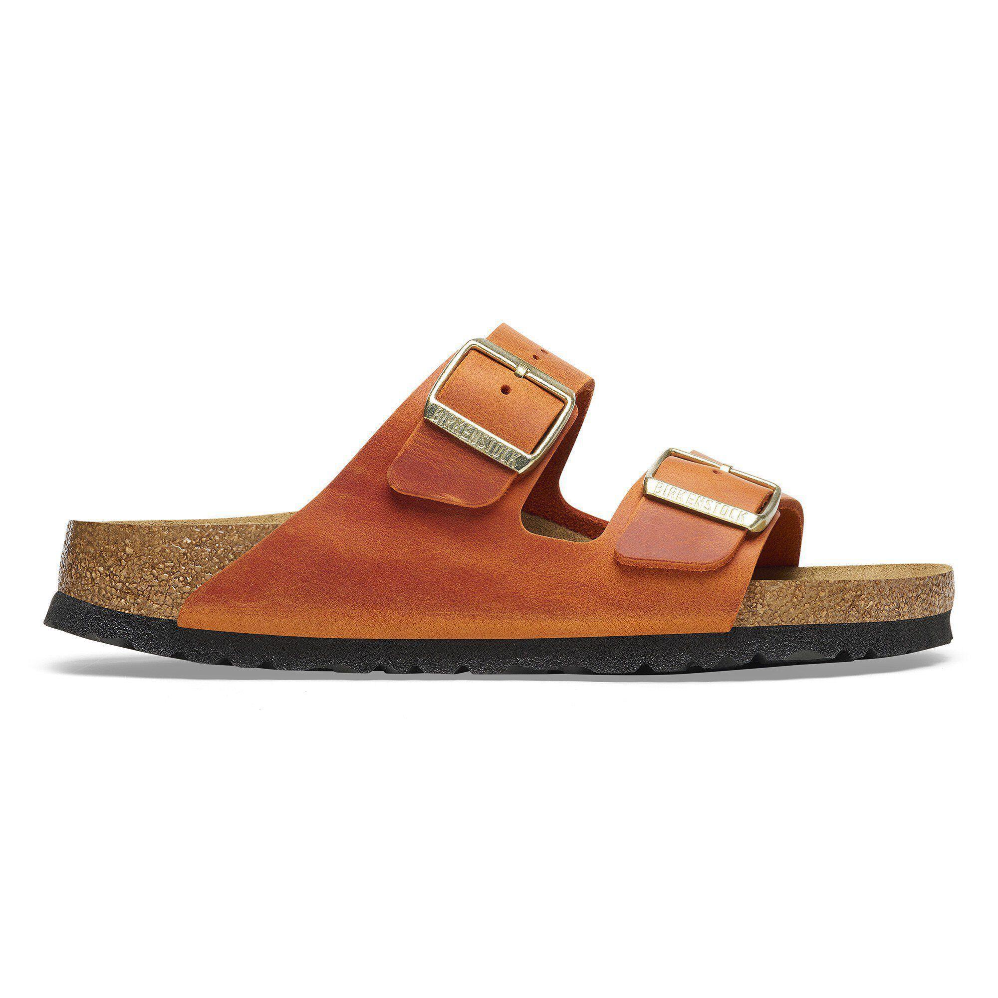 Arizona Soft Footbed Oiled Leather Burnt Orange Product Image