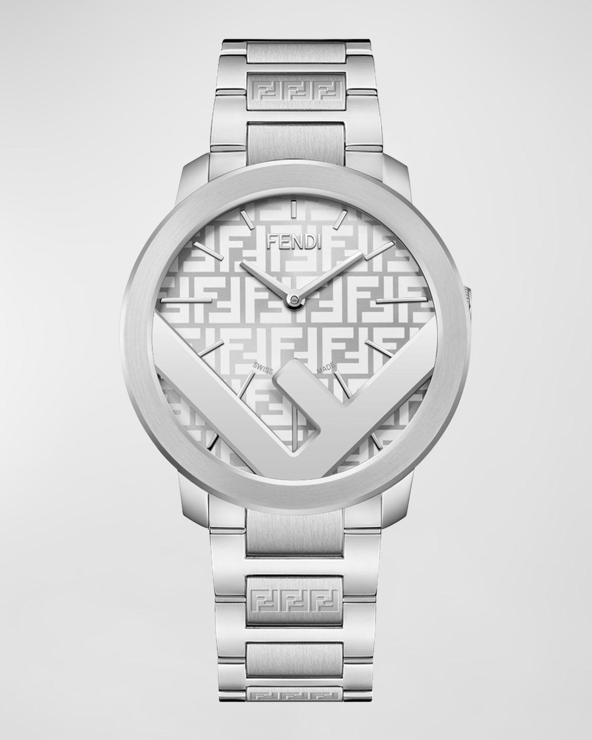 Mens F Is Fendi Stainless Steel Bracelet Watch, 41mm Product Image