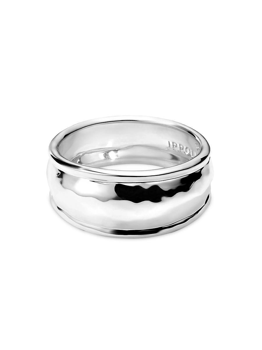 Womens Goddess Sterling Silver Thin Ring Product Image