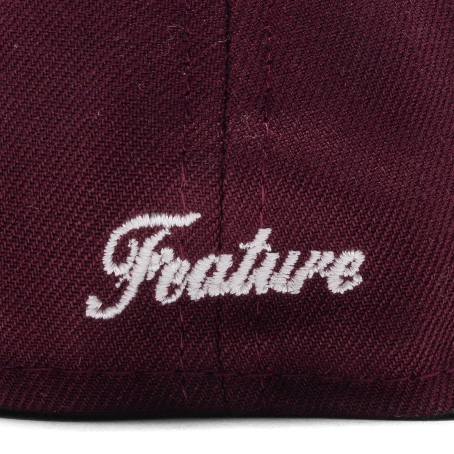Feature x New Era AZ 59FIFTY Fitted - Maroon/Black Male Product Image