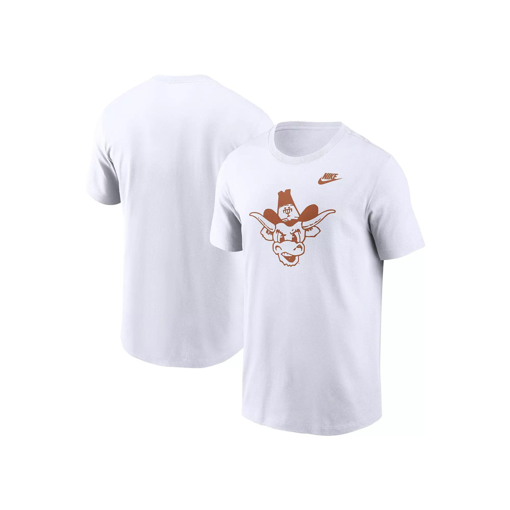 Men's Nike White Texas Longhorns Legacy Alternate Logo T-Shirt, Size: 2XL Product Image