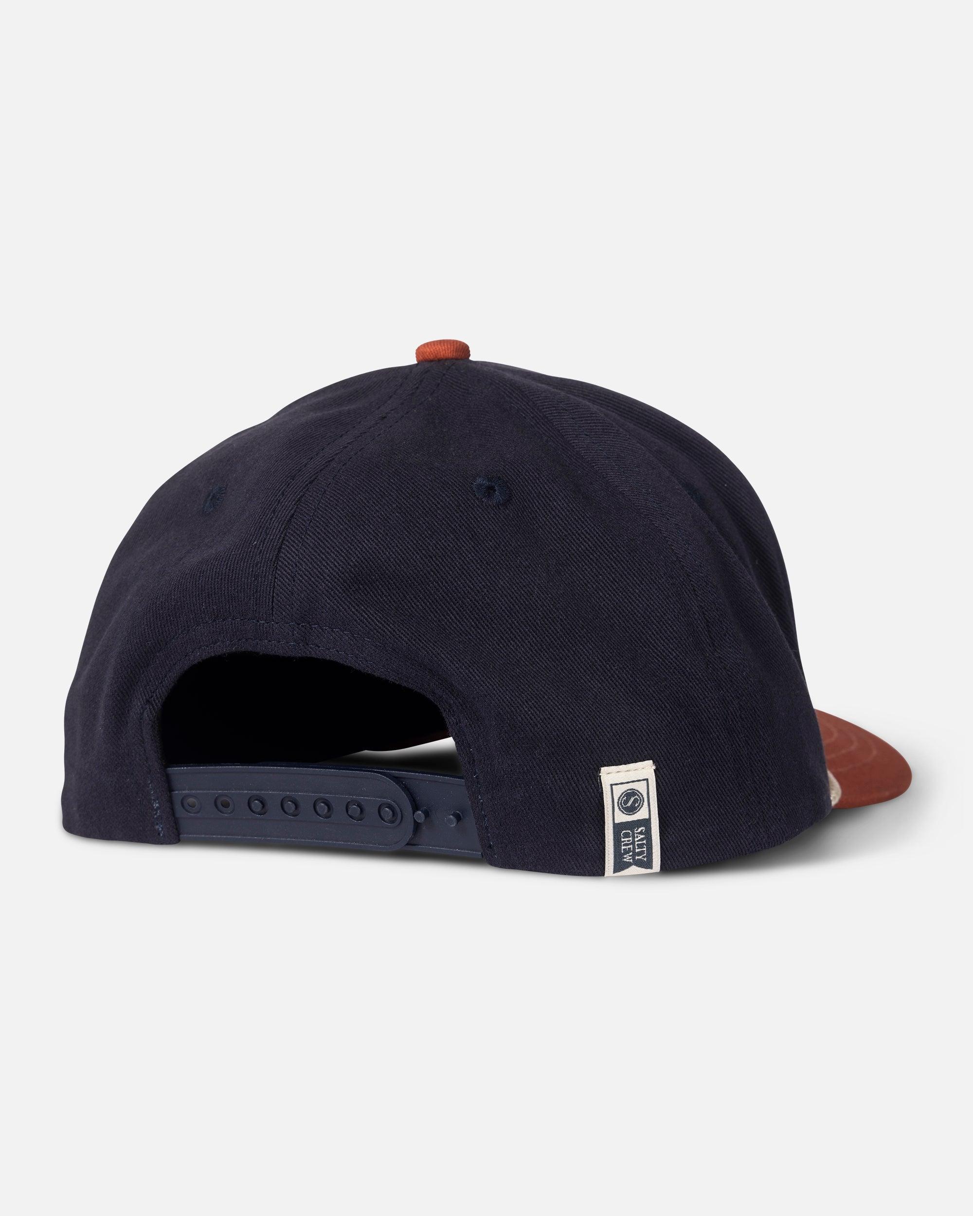 Bareback 5 Panel Hat - Navy/Red Male Product Image