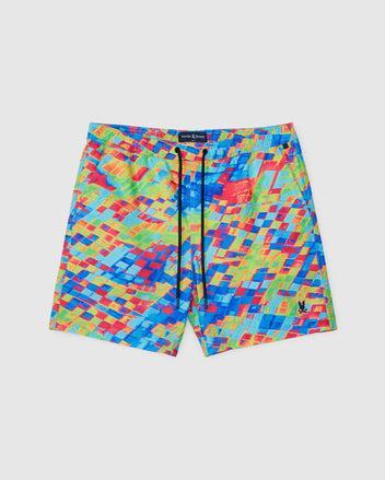 MENS SHELDON ALL OVER PRINT SWIM TRUNK - B6W588C200 Product Image