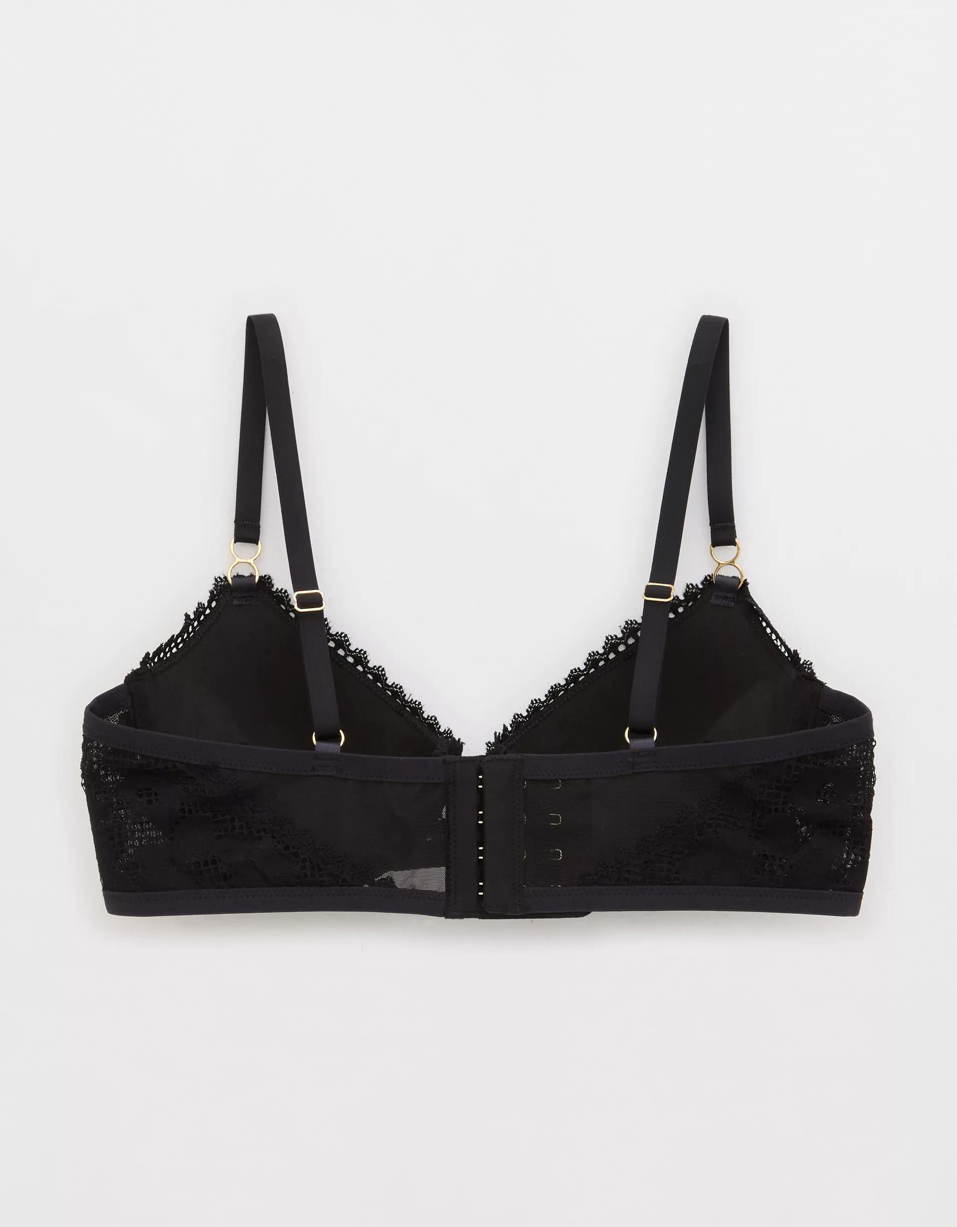 Show Off Lace Plunge Push Up Bra Product Image