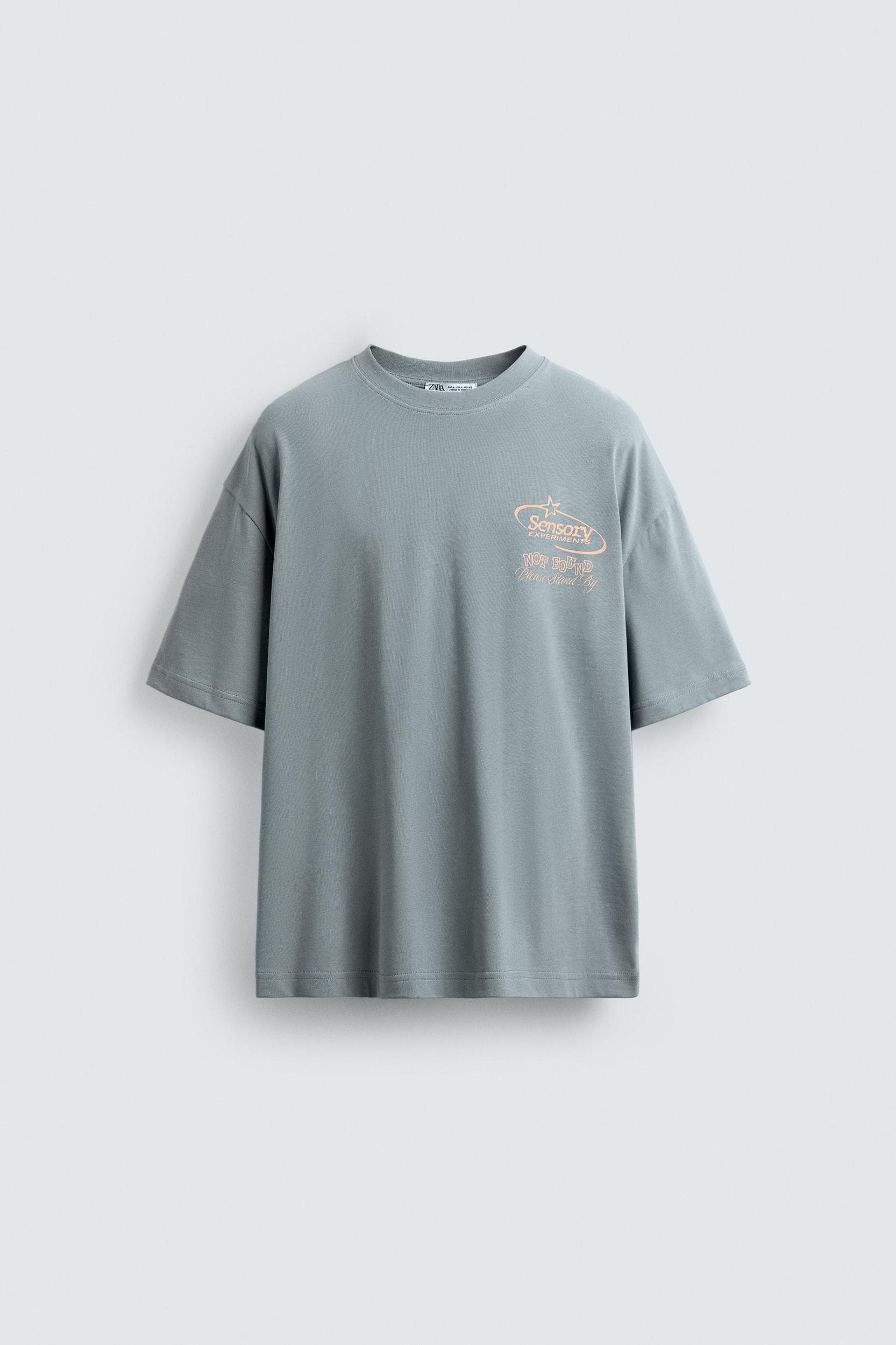 WASHED PRINT T-SHIRT Product Image
