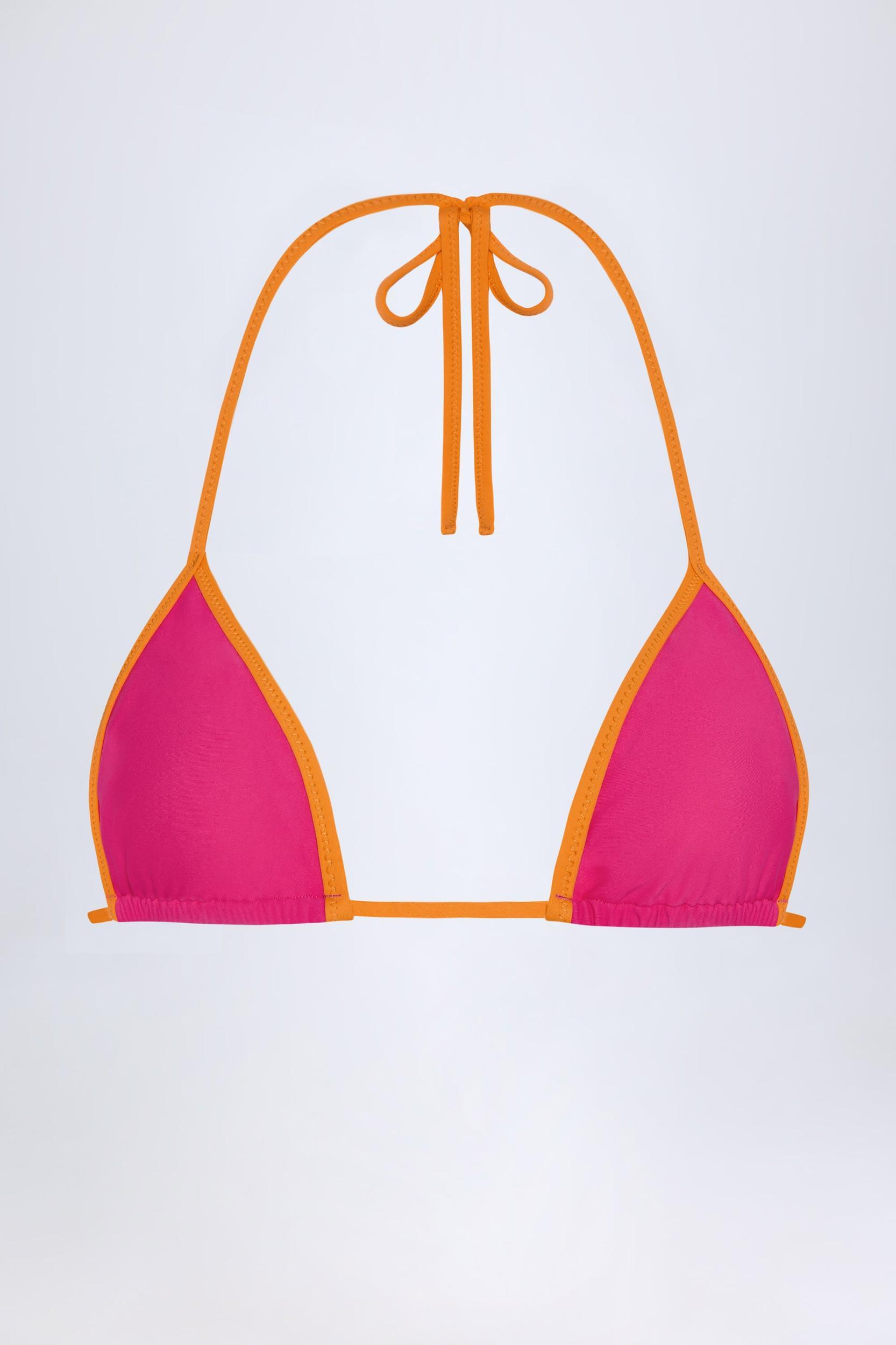 Cheeky Bikini Bottoms in Fuchsia Product Image