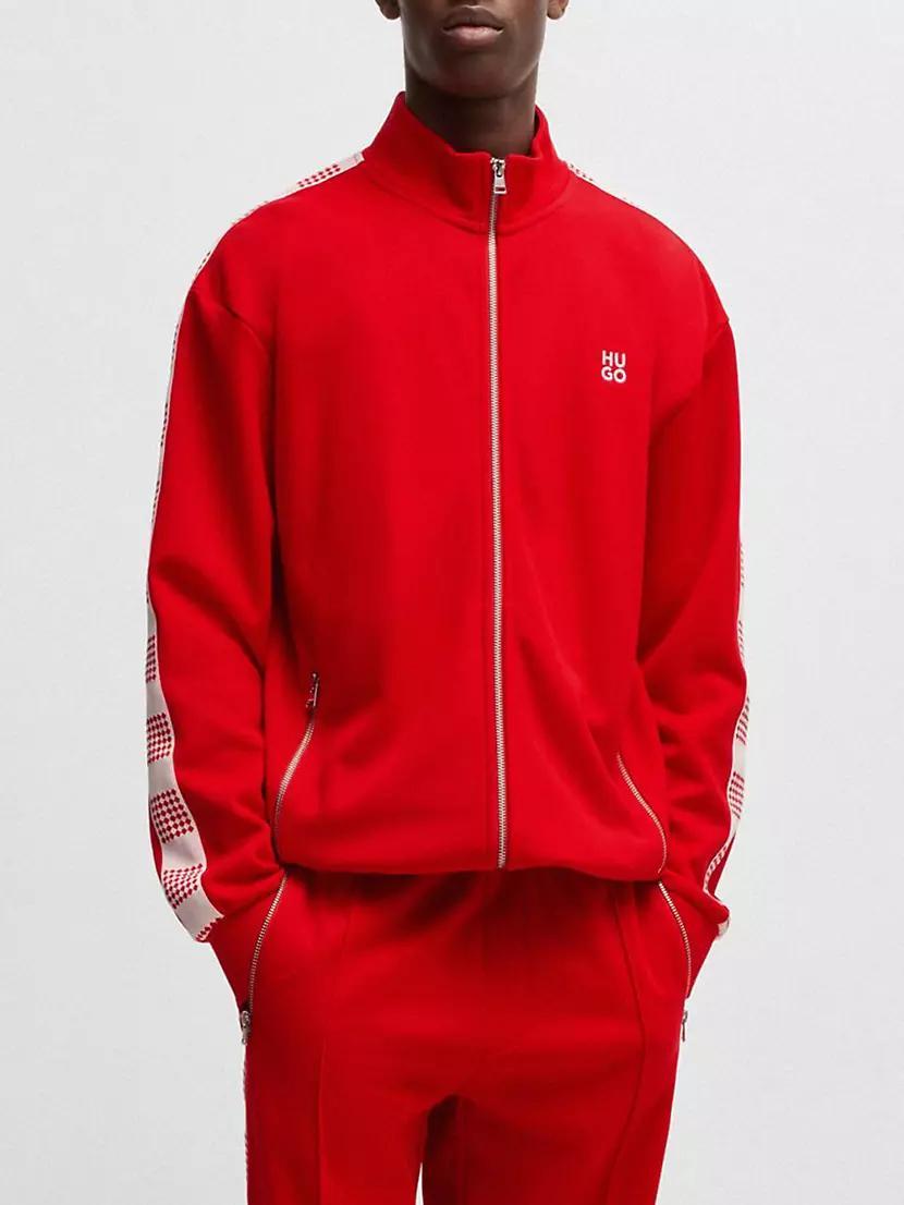 Sweatshirt with Checked Tape Product Image