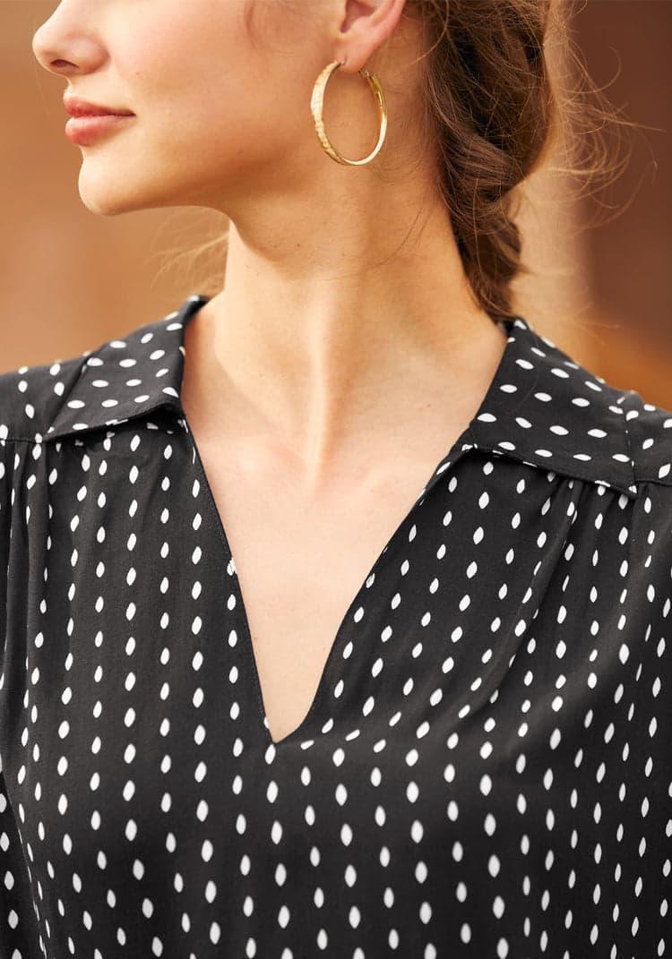 Glad You Collared Blouse Product Image