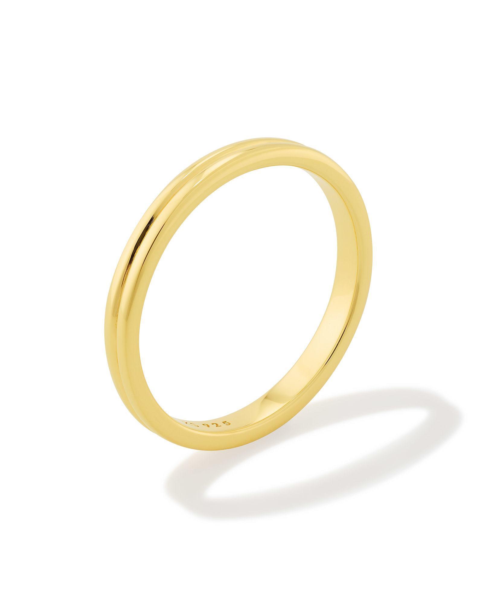 Morgan Band Ring in Sterling Silver Product Image
