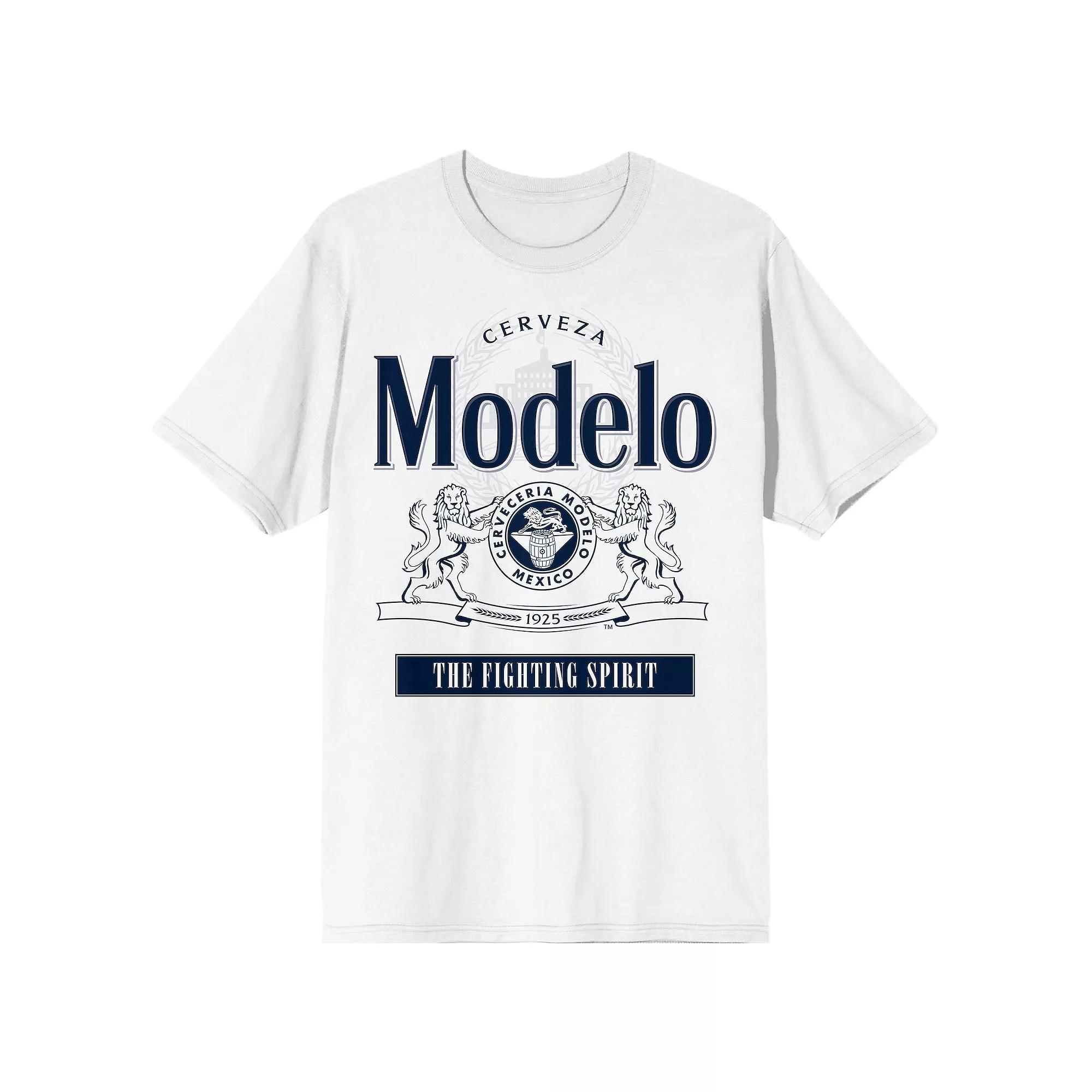 Mens Modelo Beer Logo Graphic Tee Product Image