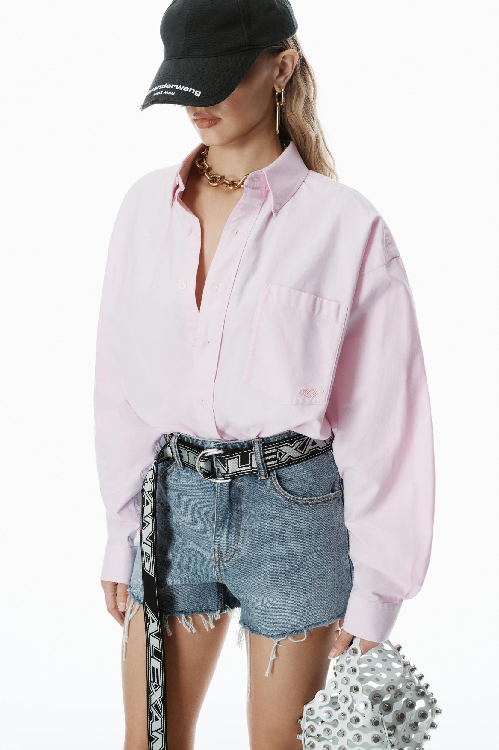 Cotton Oxford Oversize Shirt Product Image