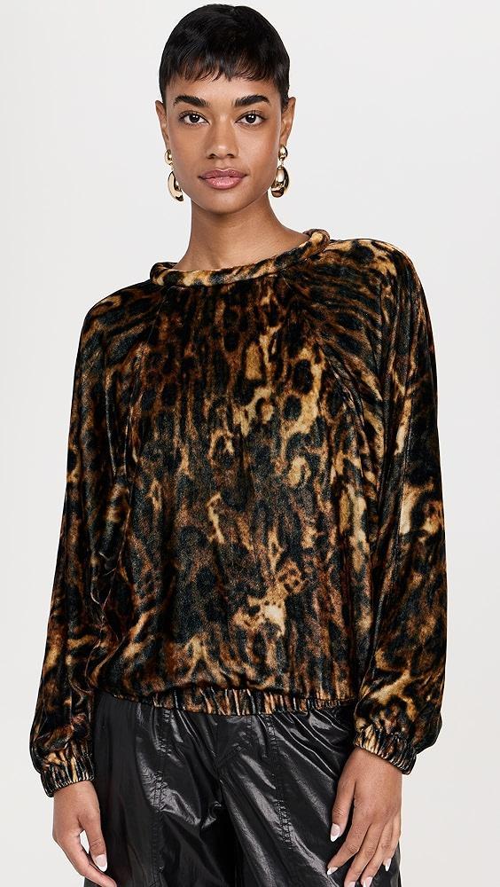 Isabel Marant Dabia Velvet Top | Shopbop Product Image