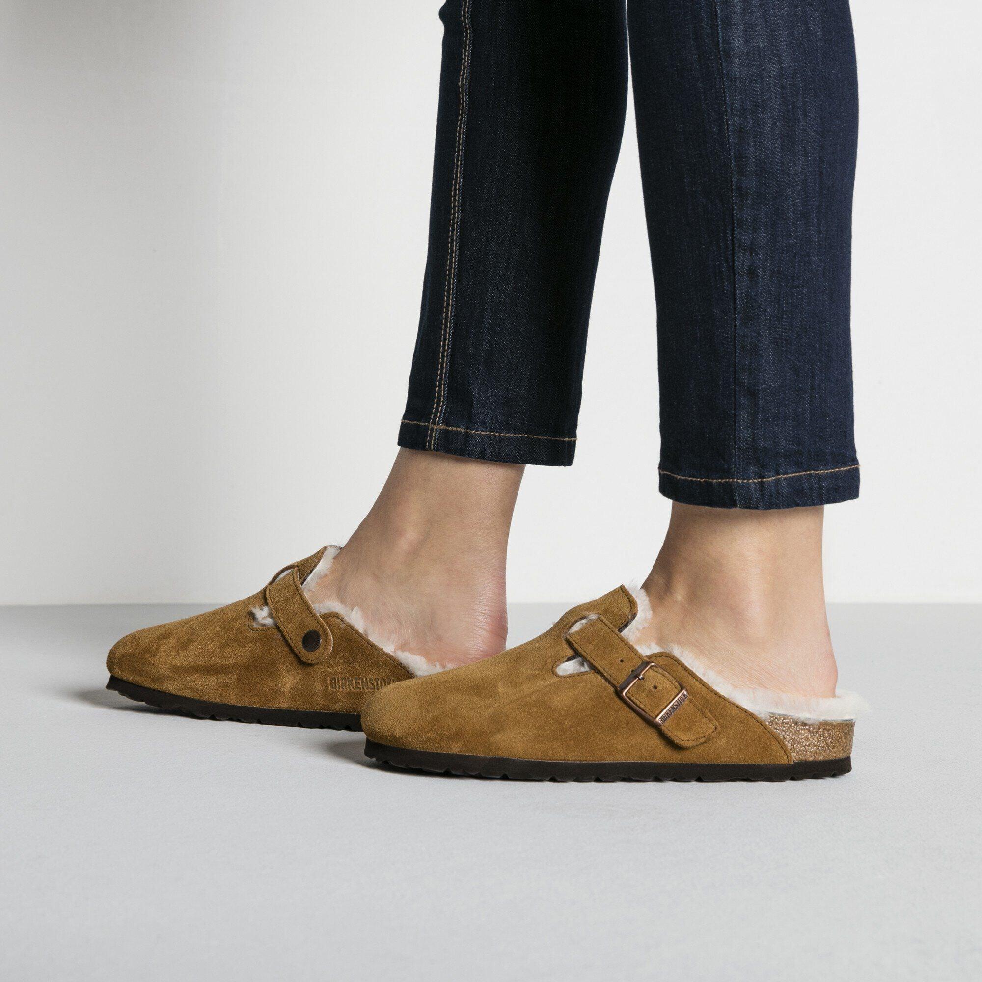 Boston Shearling Suede Leather Product Image