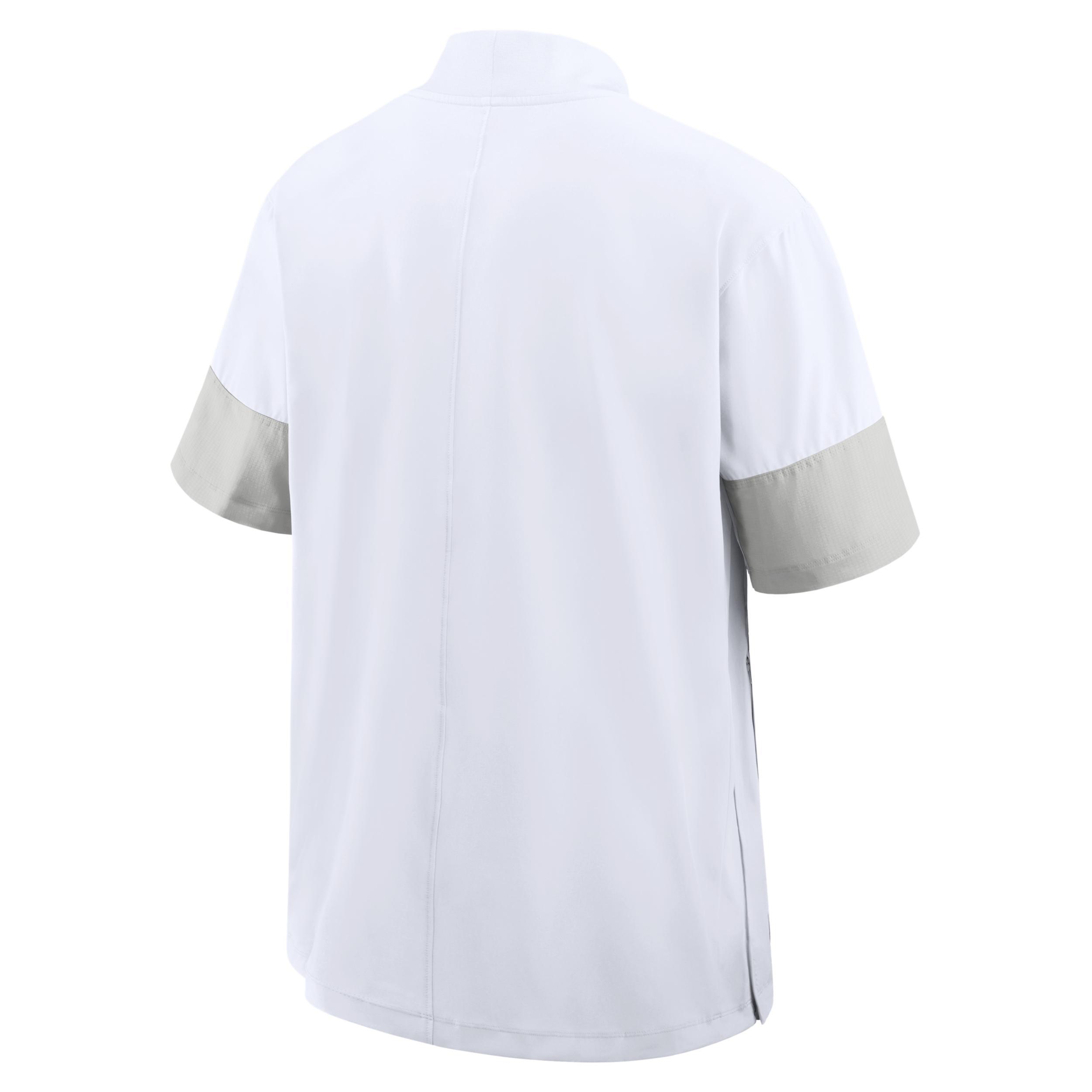 Penn State Sideline Coach Nike Men's College 1/2-Zip Short-Sleeve Jacket Product Image