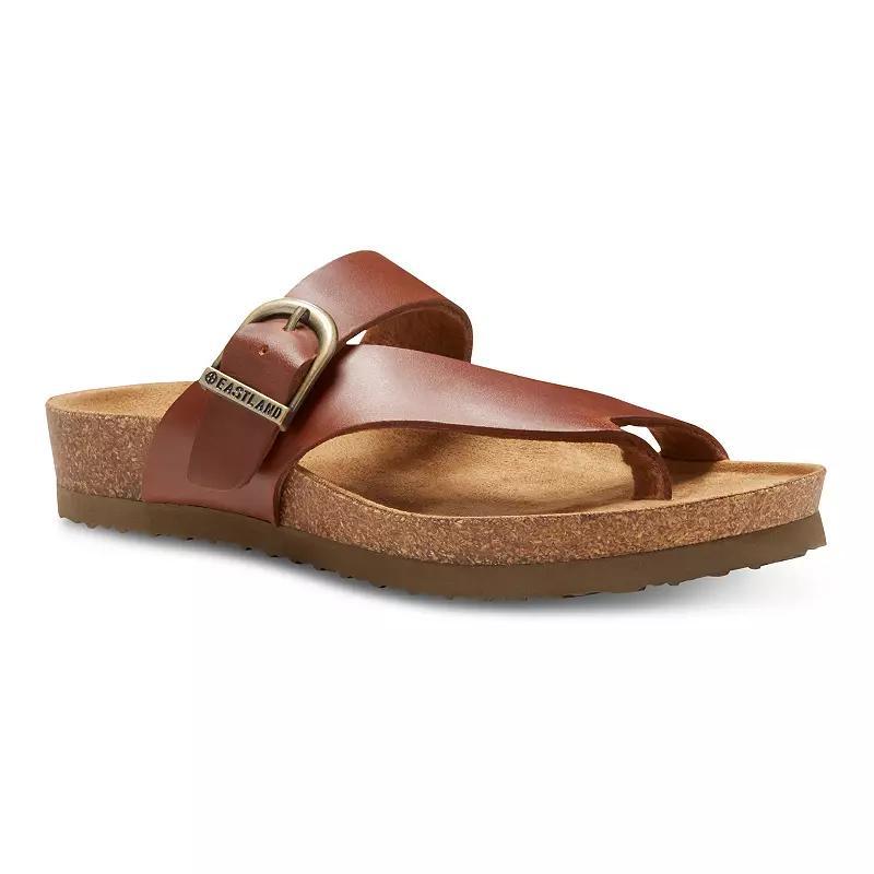 Eastland Shauna Women's Leather Sandals, Size: 5 Medium, Green Product Image