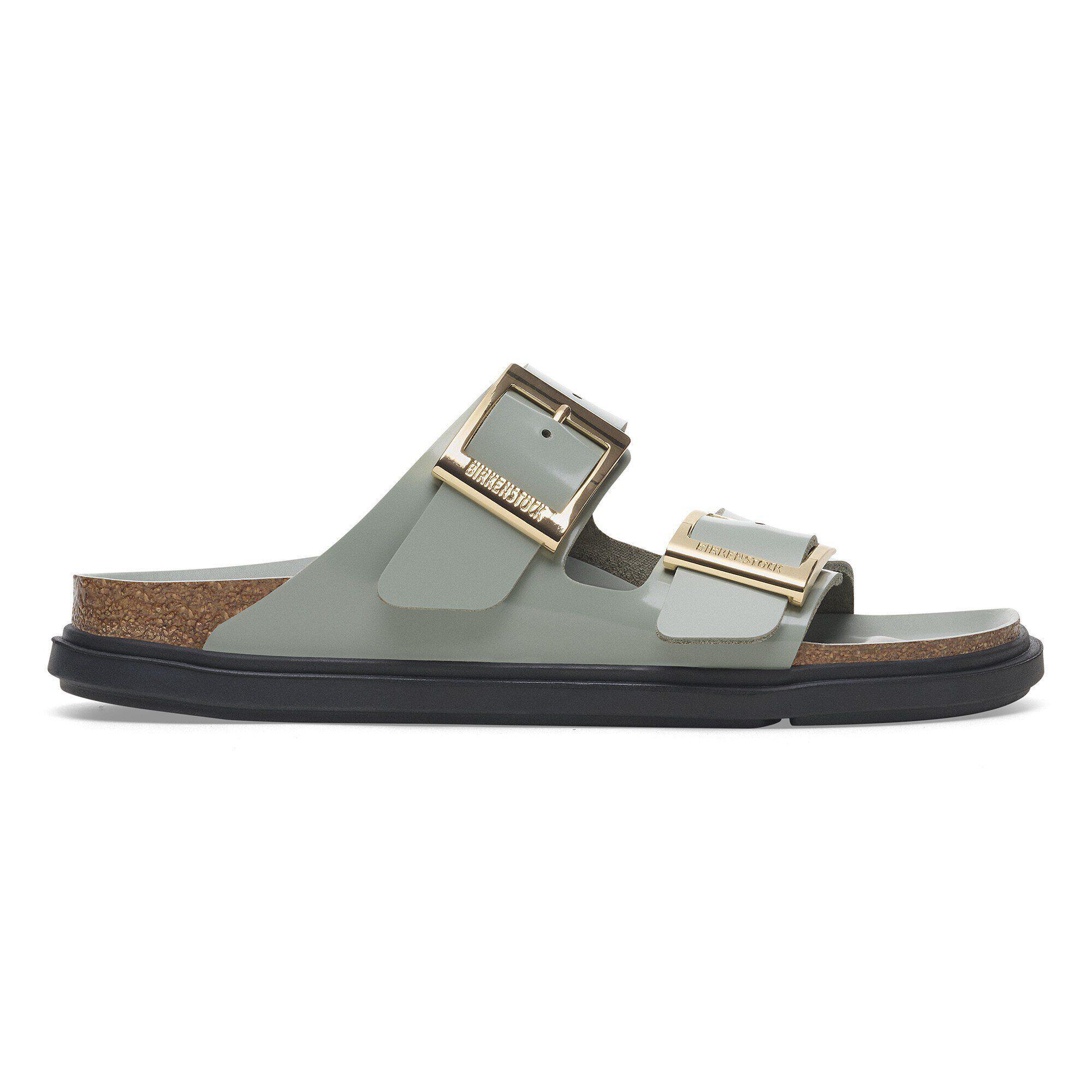 Arizona Droplet Buckle Natural Leather Patent Product Image