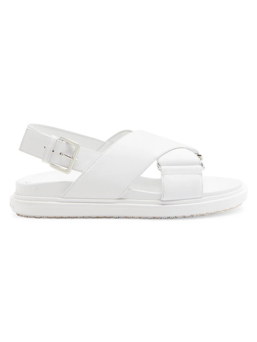 Womens FB Crisscross Leather Sport Sandals Product Image