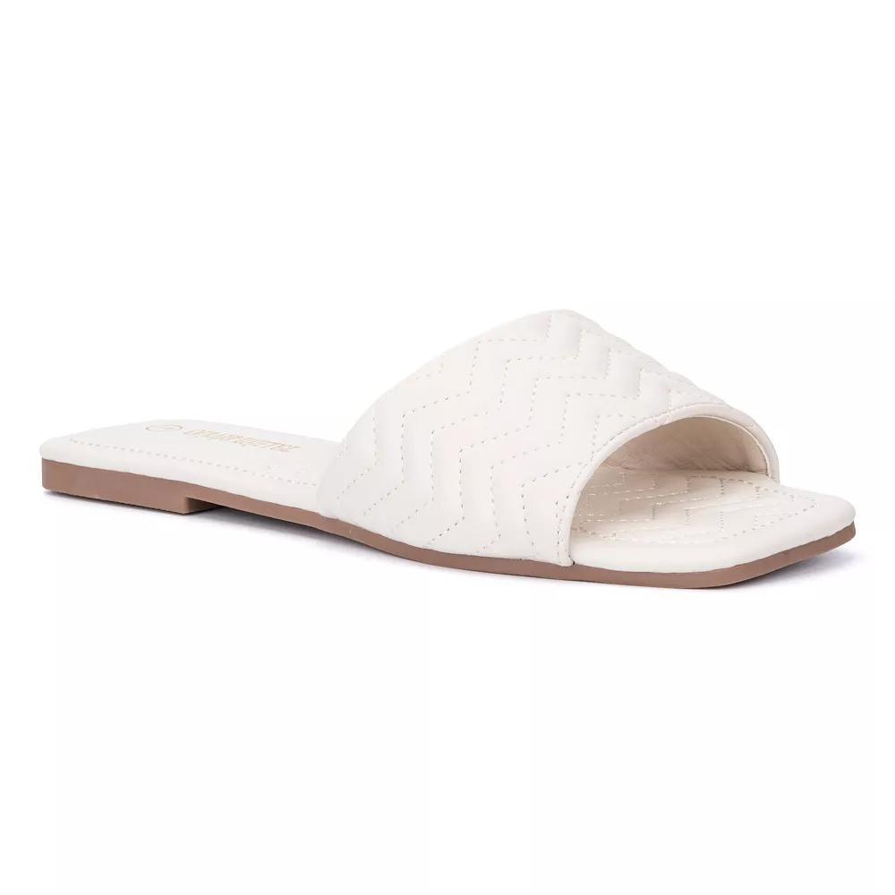 Olivia Miller Sundae Womens Slide Sandals Product Image