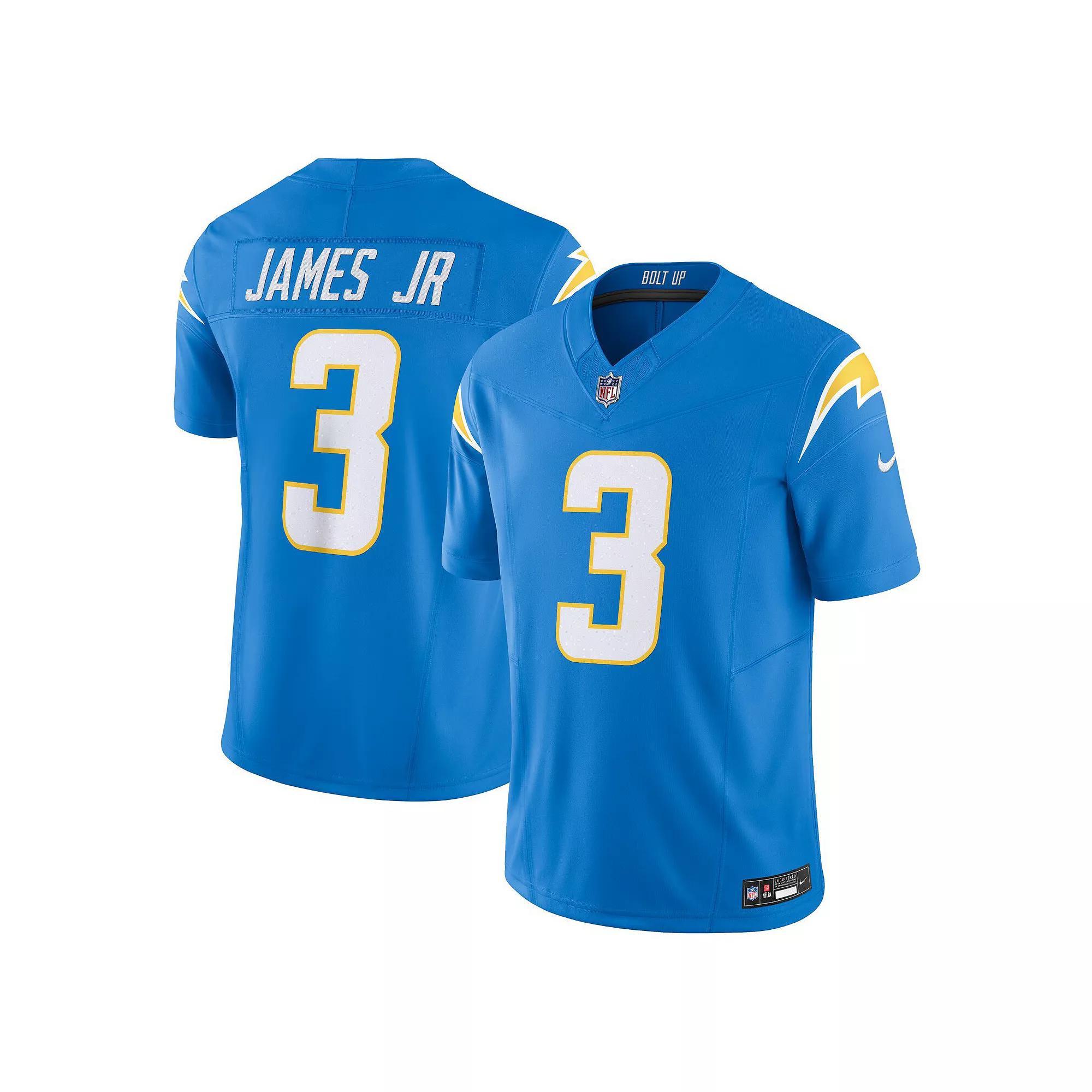 Mens Nike Derwin James Jr. Powder Blue Los Angeles Chargers Vapor F.U.S.E. Limited Jersey Product Image