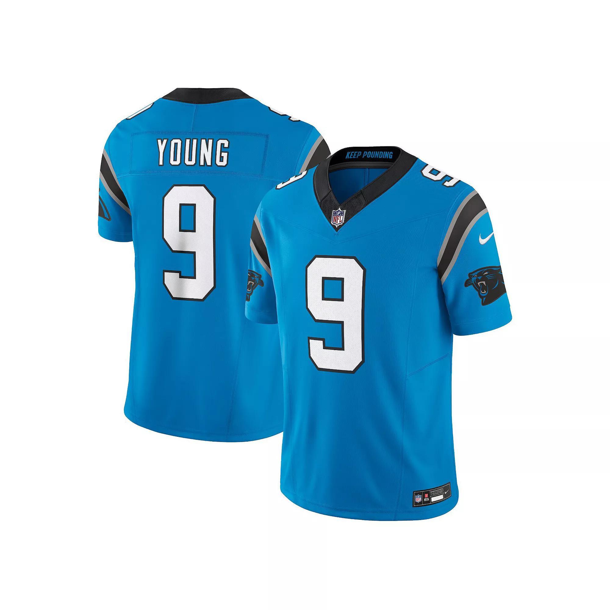 Men's Nike Bryce Young Blue Carolina Panthers Vapor F.U.S.E. Limited Jersey, Size: Medium Product Image