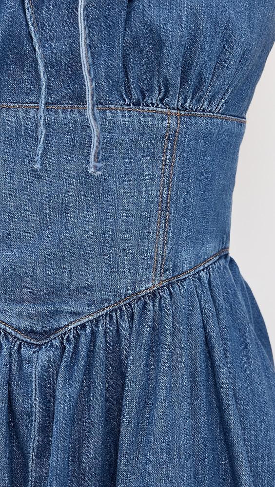 Reformation Balia Denim Midi Dress | Shopbop Product Image