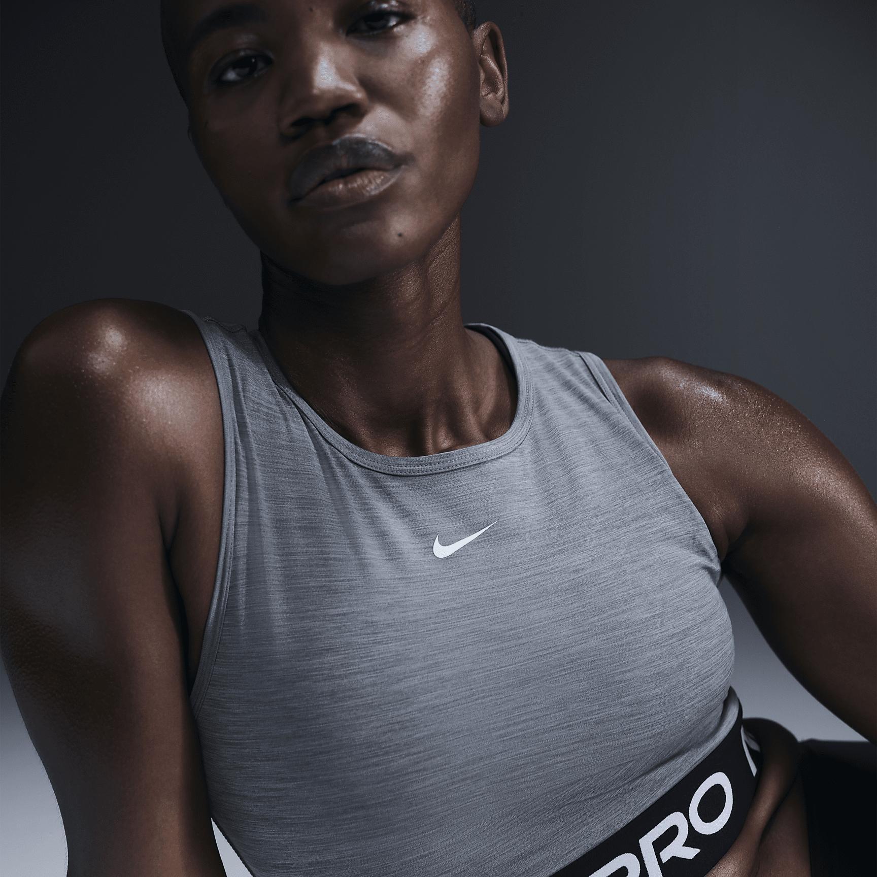 Nike Womens Pro Dri-FIT Crop Tank Top Product Image
