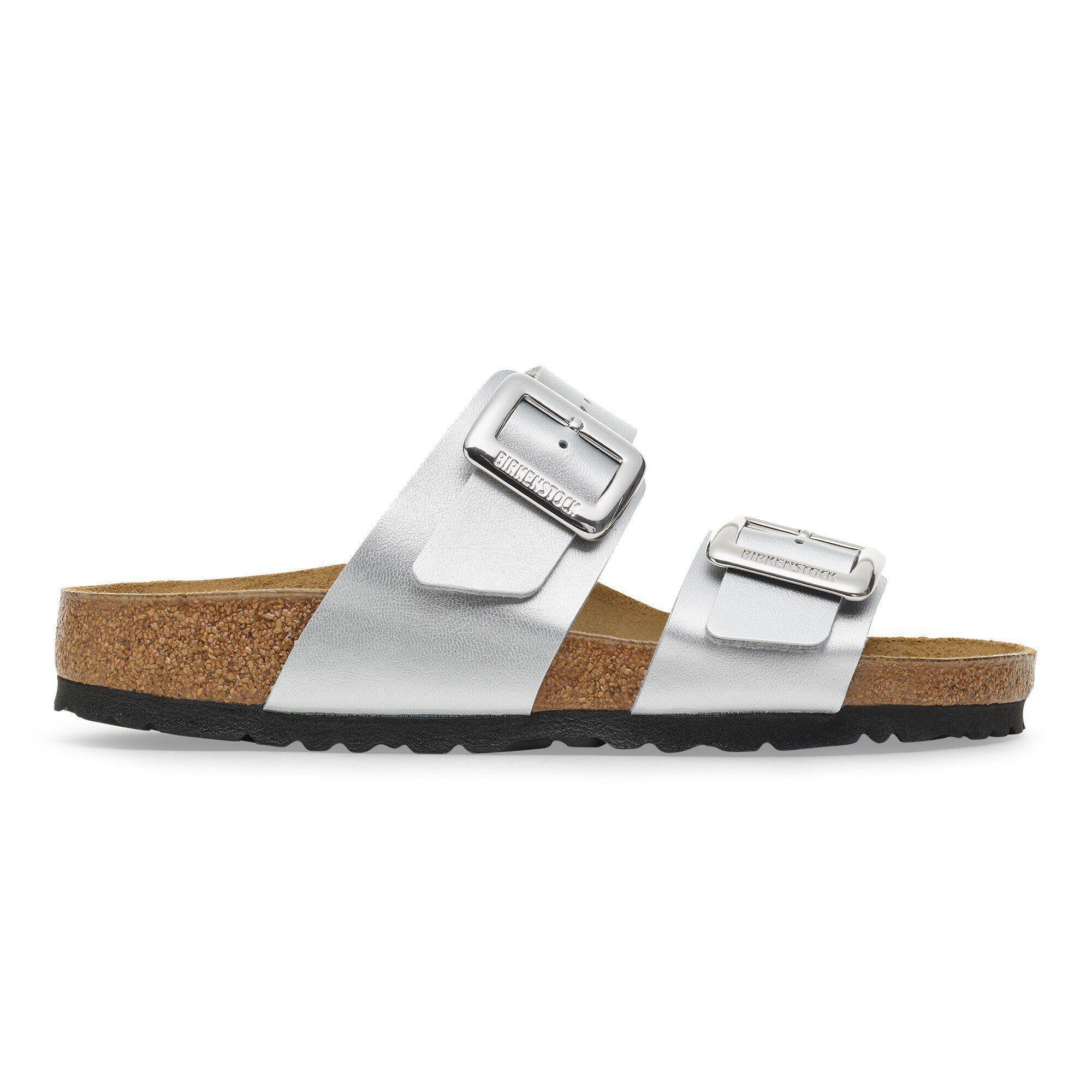 Sydney Luxe Buckle Birko-Flor Silver Metallic Product Image