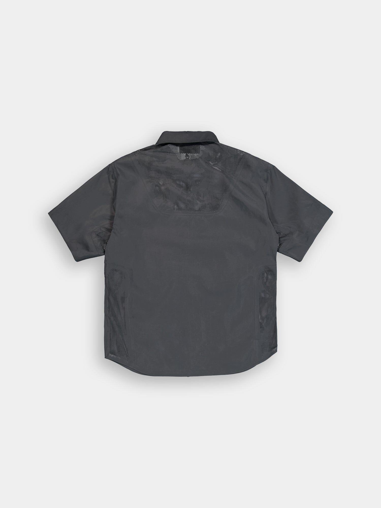 SHORT SLEEVE LASER CUT SHIRT Product Image