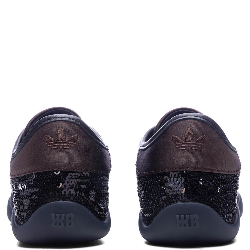 Adidas Originals x Wales Bonner Karintha Sequin - Core Black/Silver Metallic/Dark Brown Male Product Image