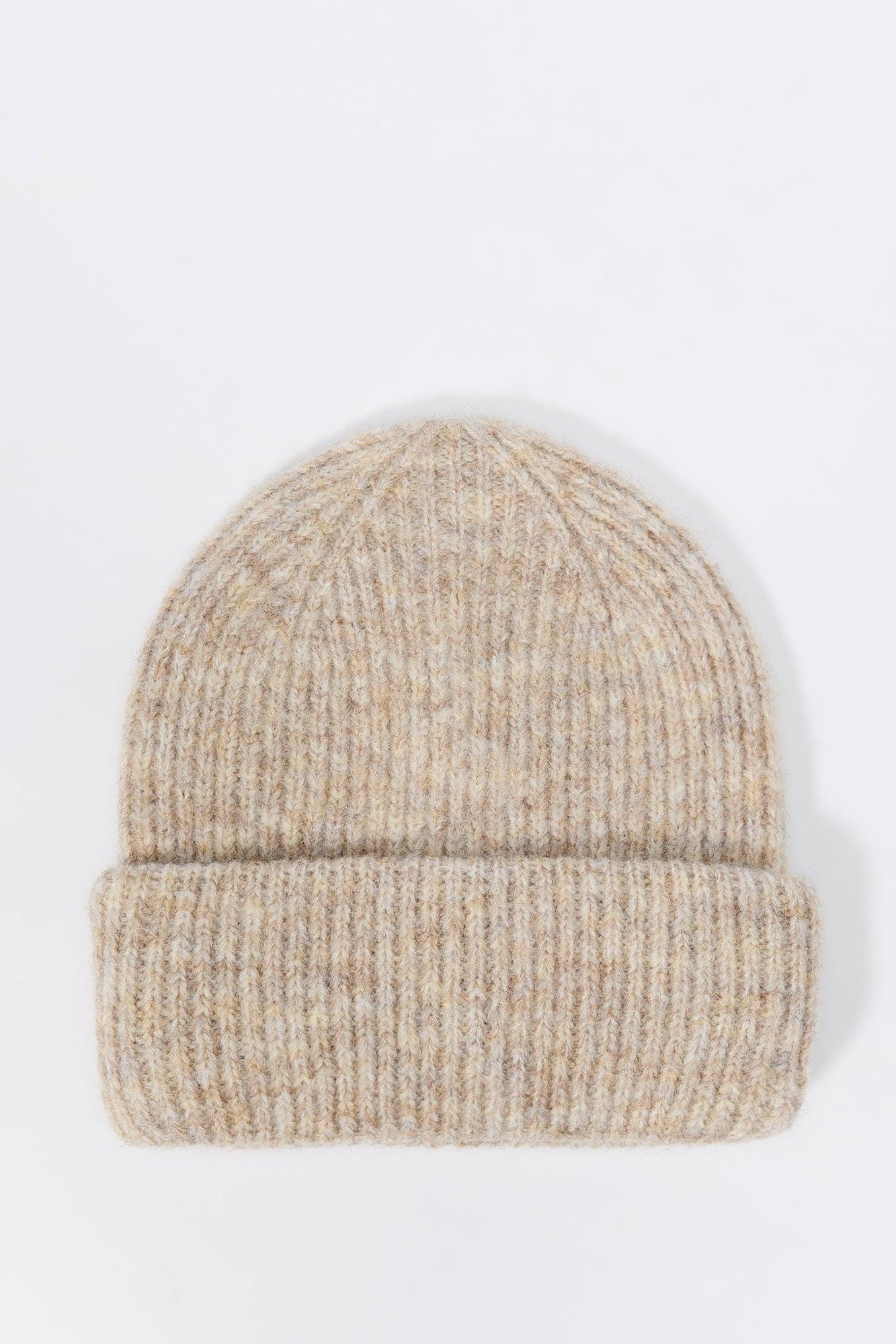 Ribbed Knit Beanie Female Product Image