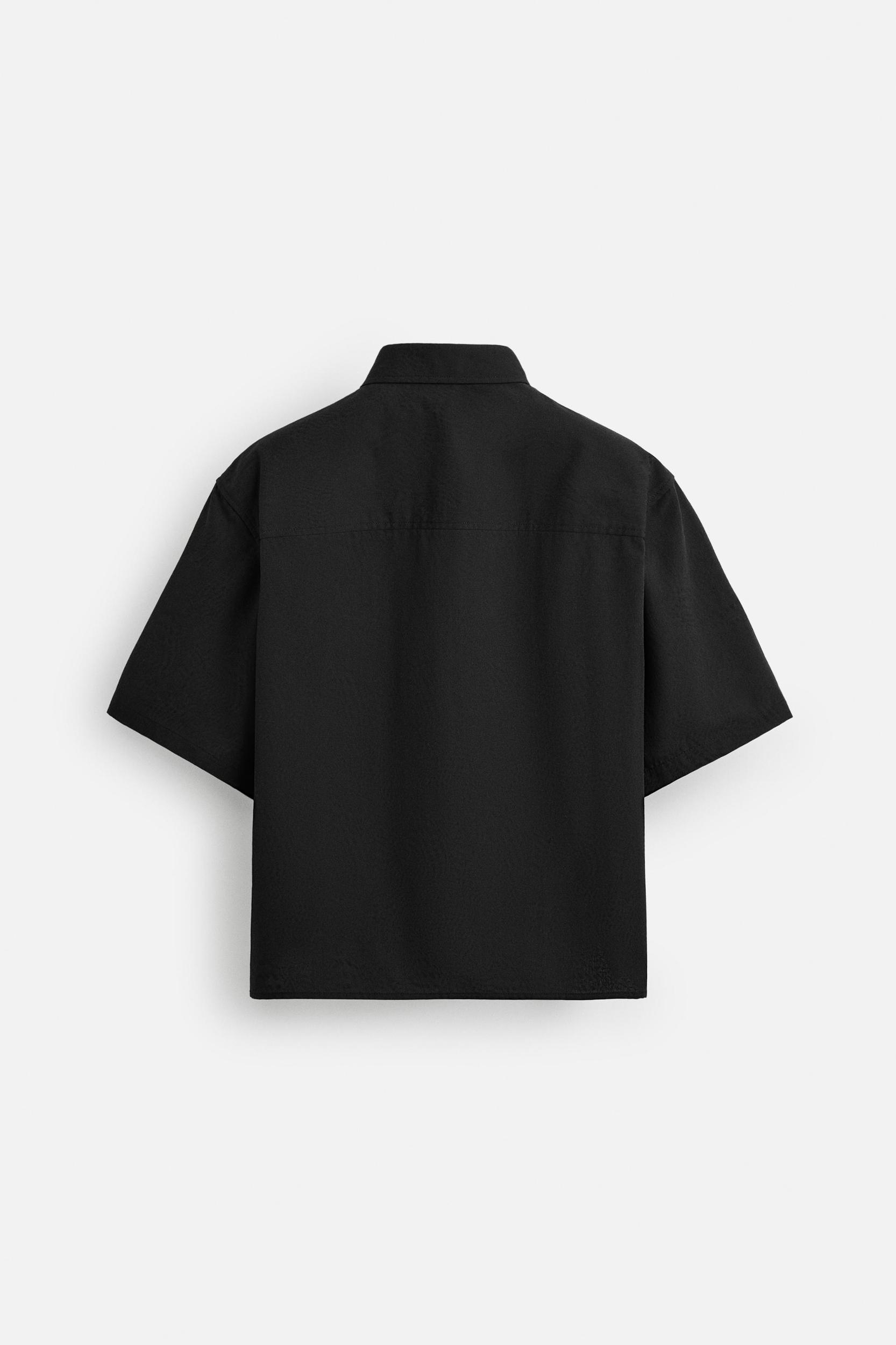 COTTON LINEN JACQUARD SHIRT Product Image