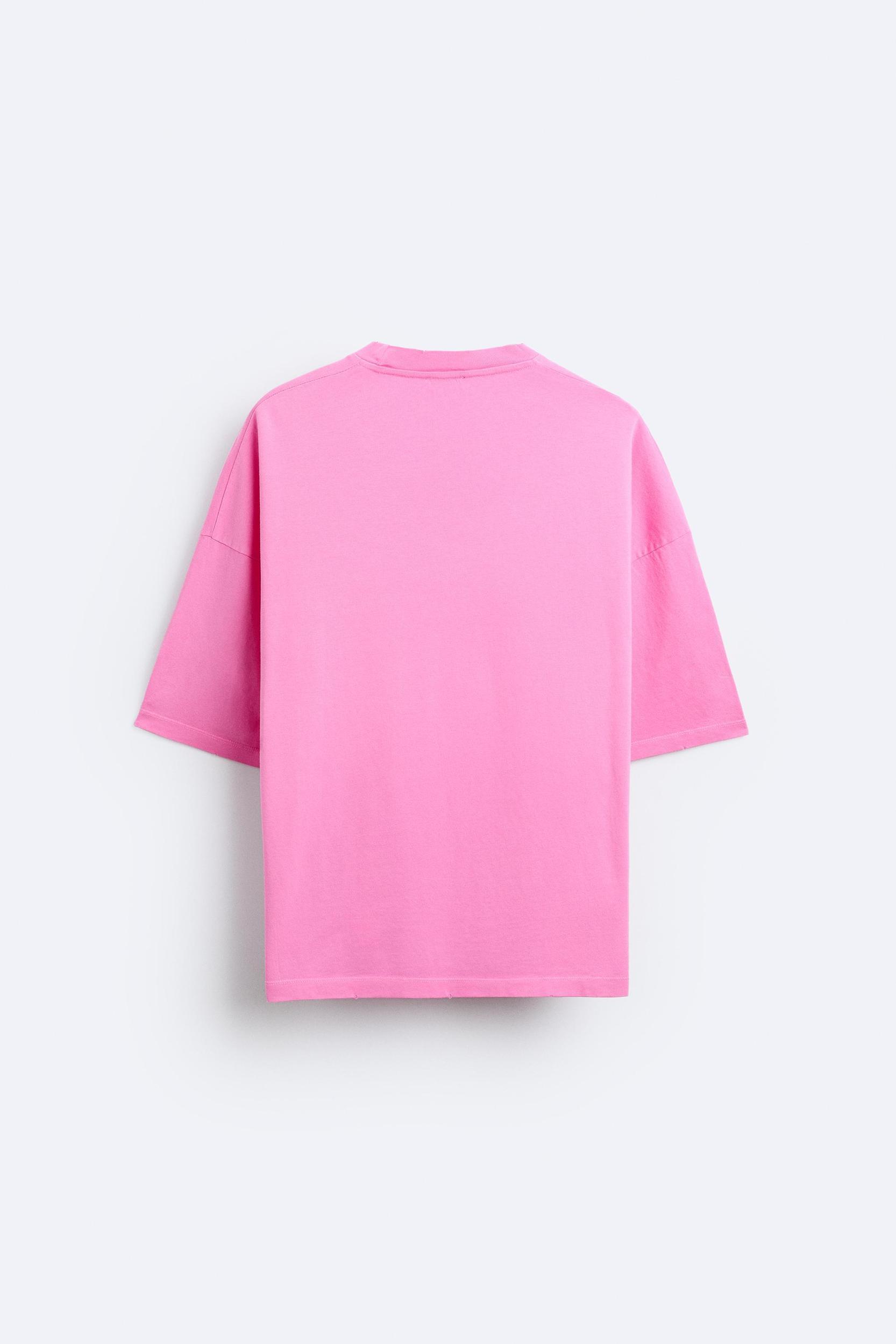 WASHED PRINTED T-SHIRT Product Image