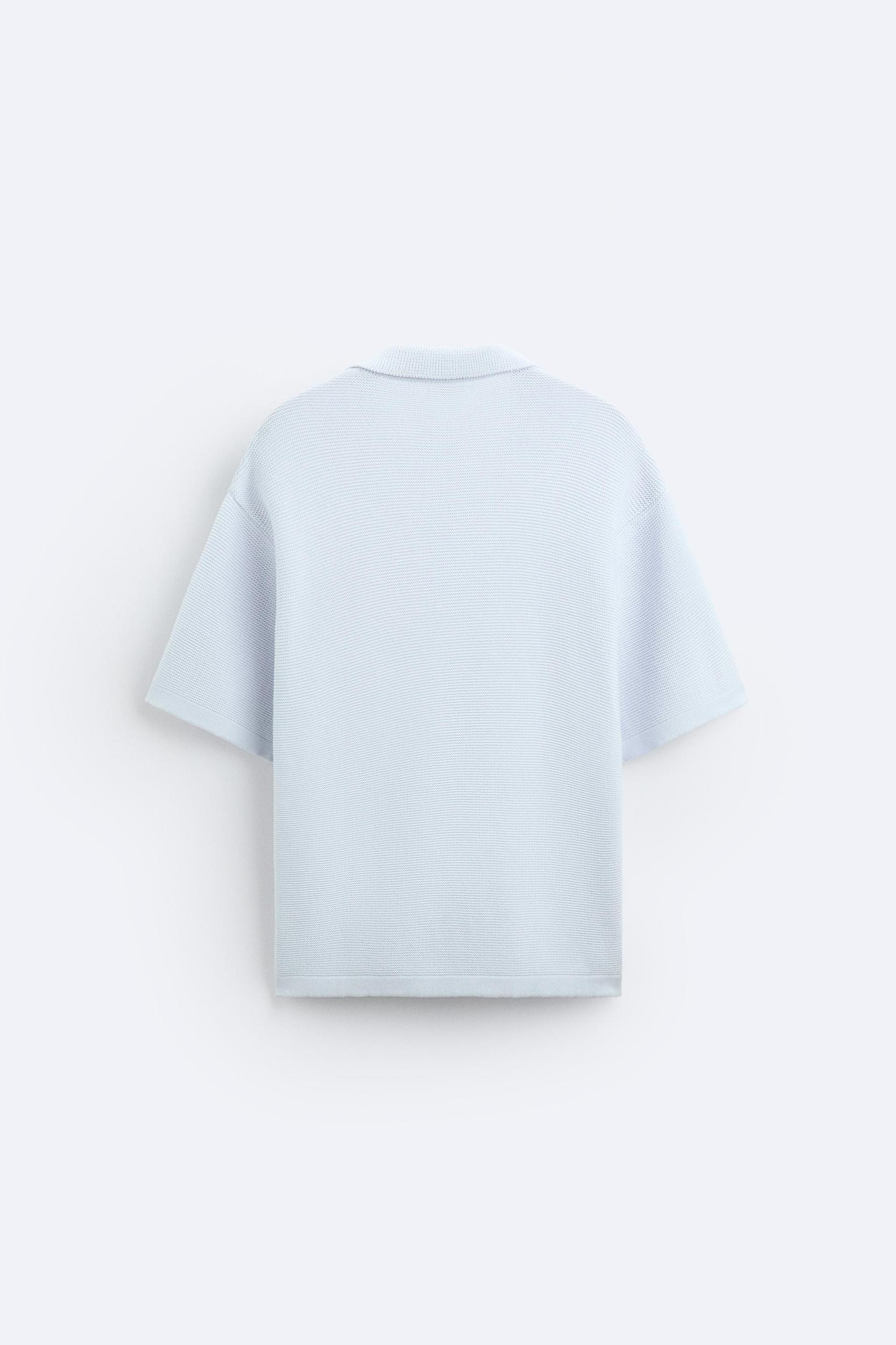 TEXTURED KNIT POLO Product Image
