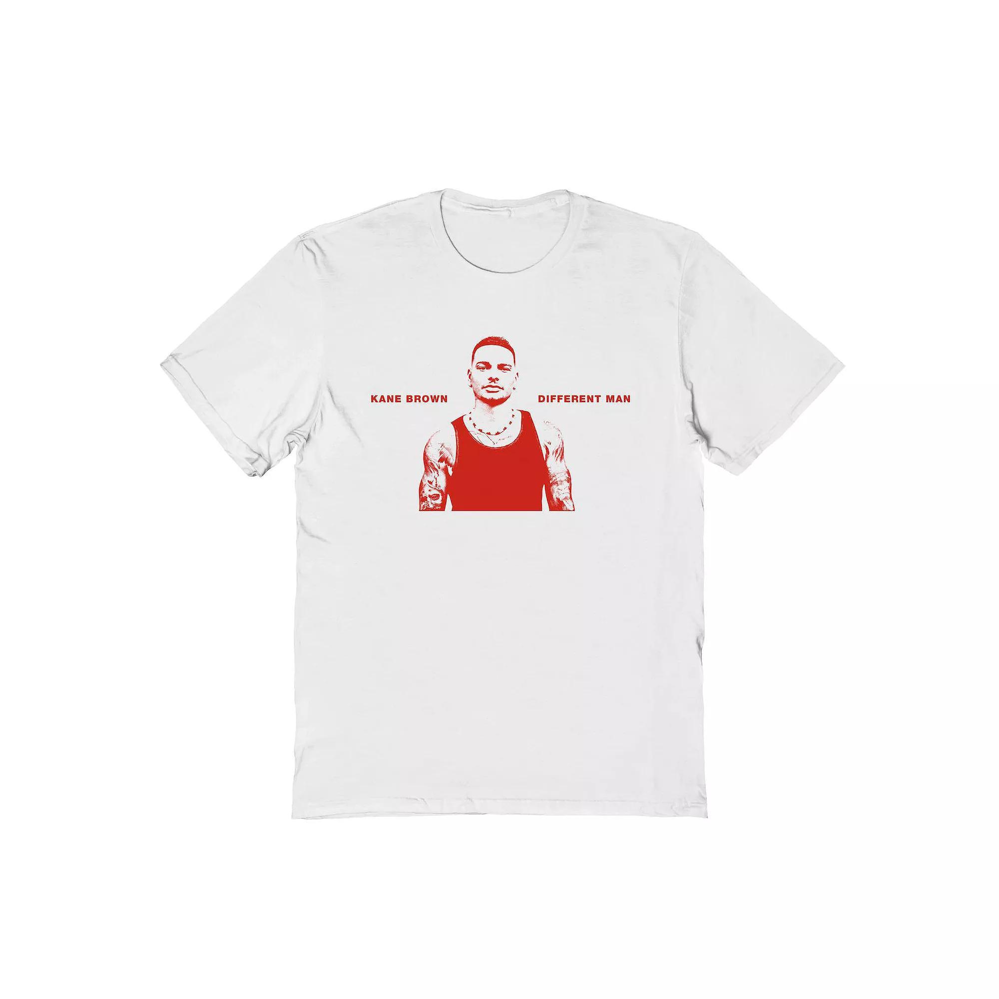 Men's Kane Brown Different Man Graphic Tee, Size: Medium, White Product Image