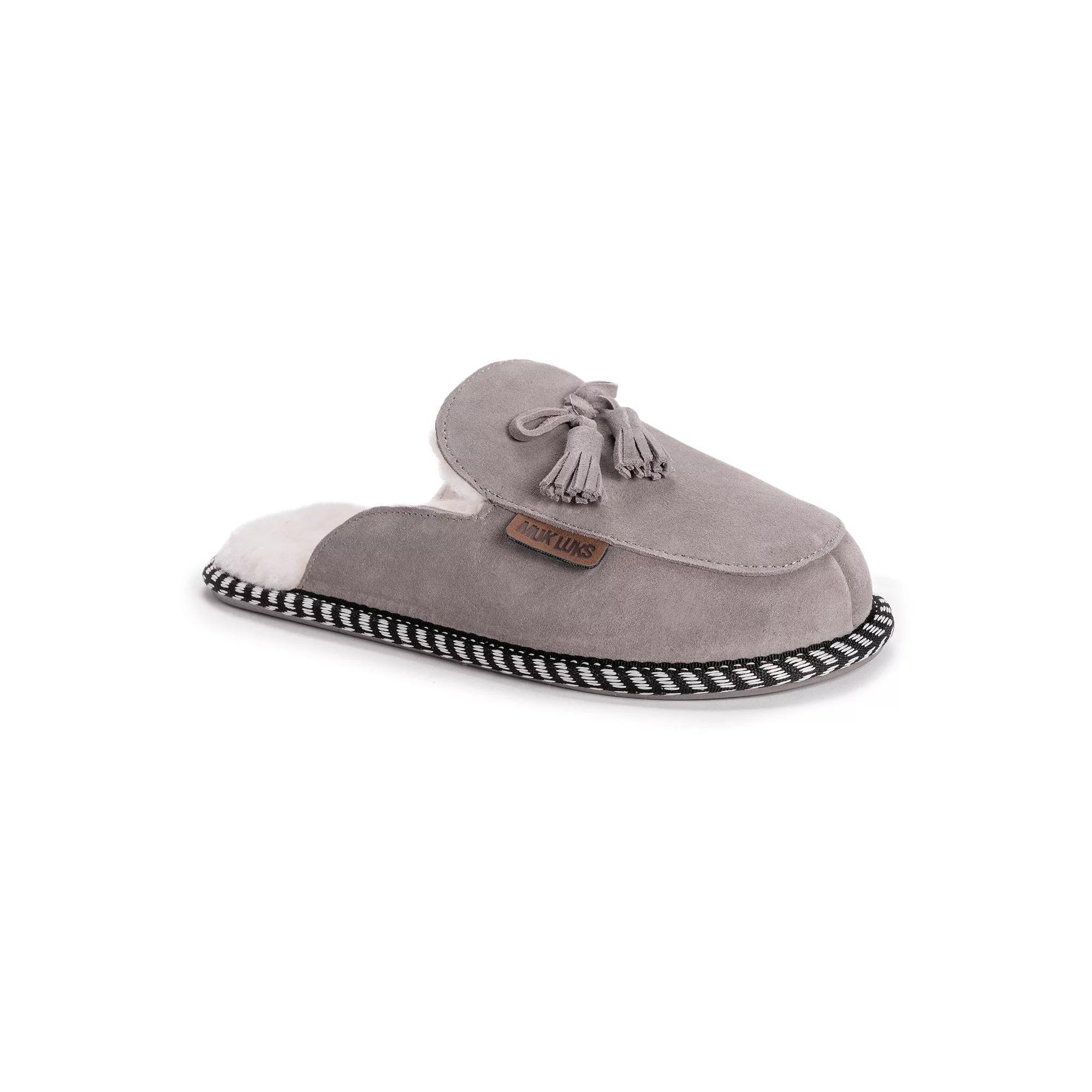 Leather Goods by MUK LUKS Cosette Womens Mule Slippers Brown Product Image
