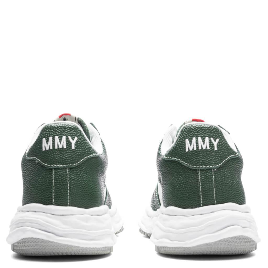 Wayne Low OG Sole Basket Leather - Green/White Male Product Image