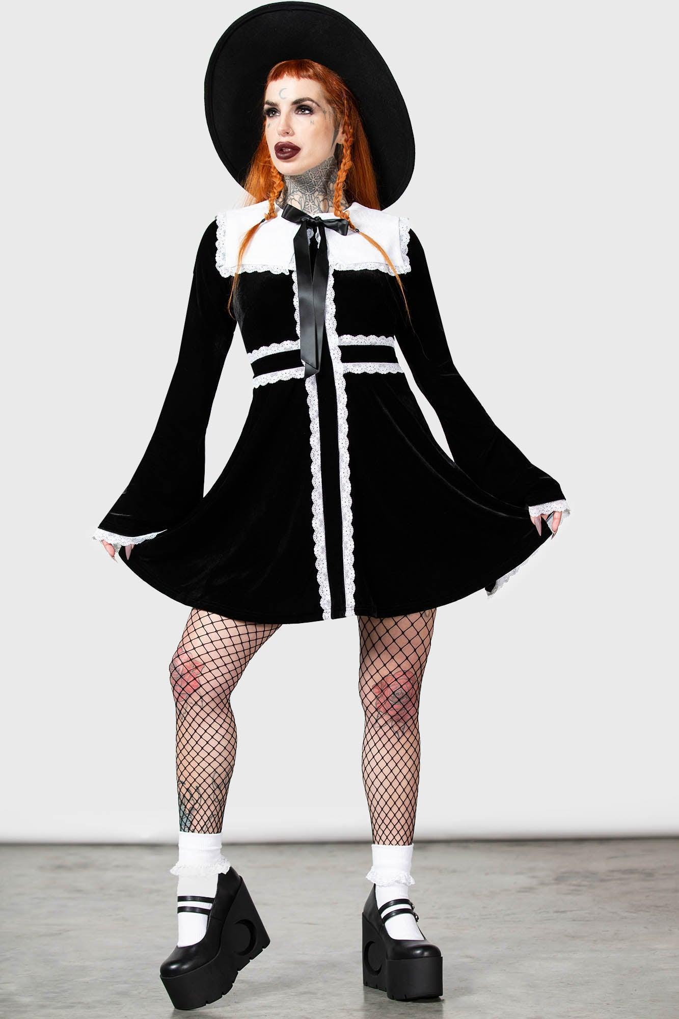 Infinity Coven Long Sleeve Dress Female Product Image